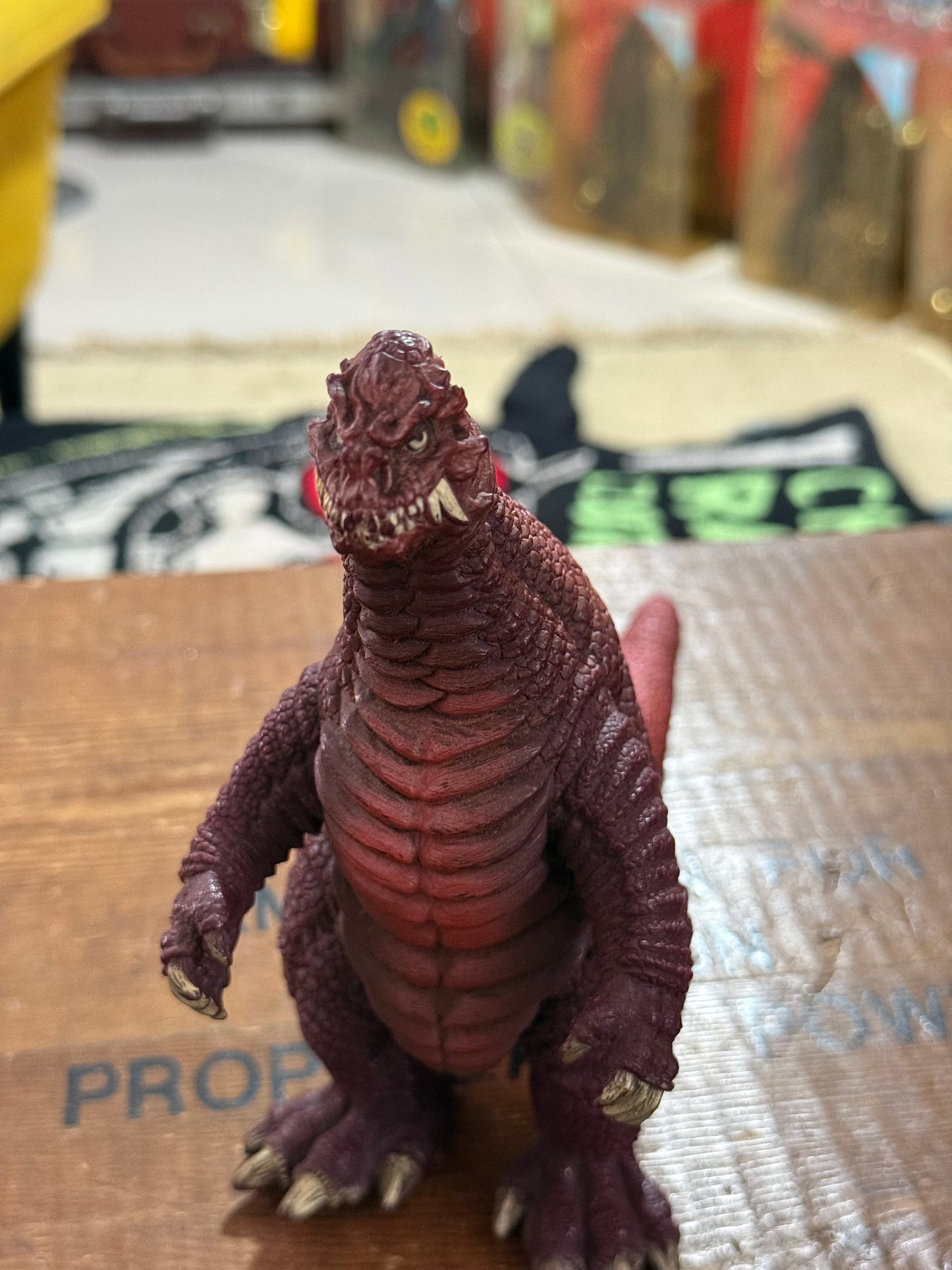 Vintage Bandai 1993 Red King Powered Ultraman Kaiju Figure 7” Japan