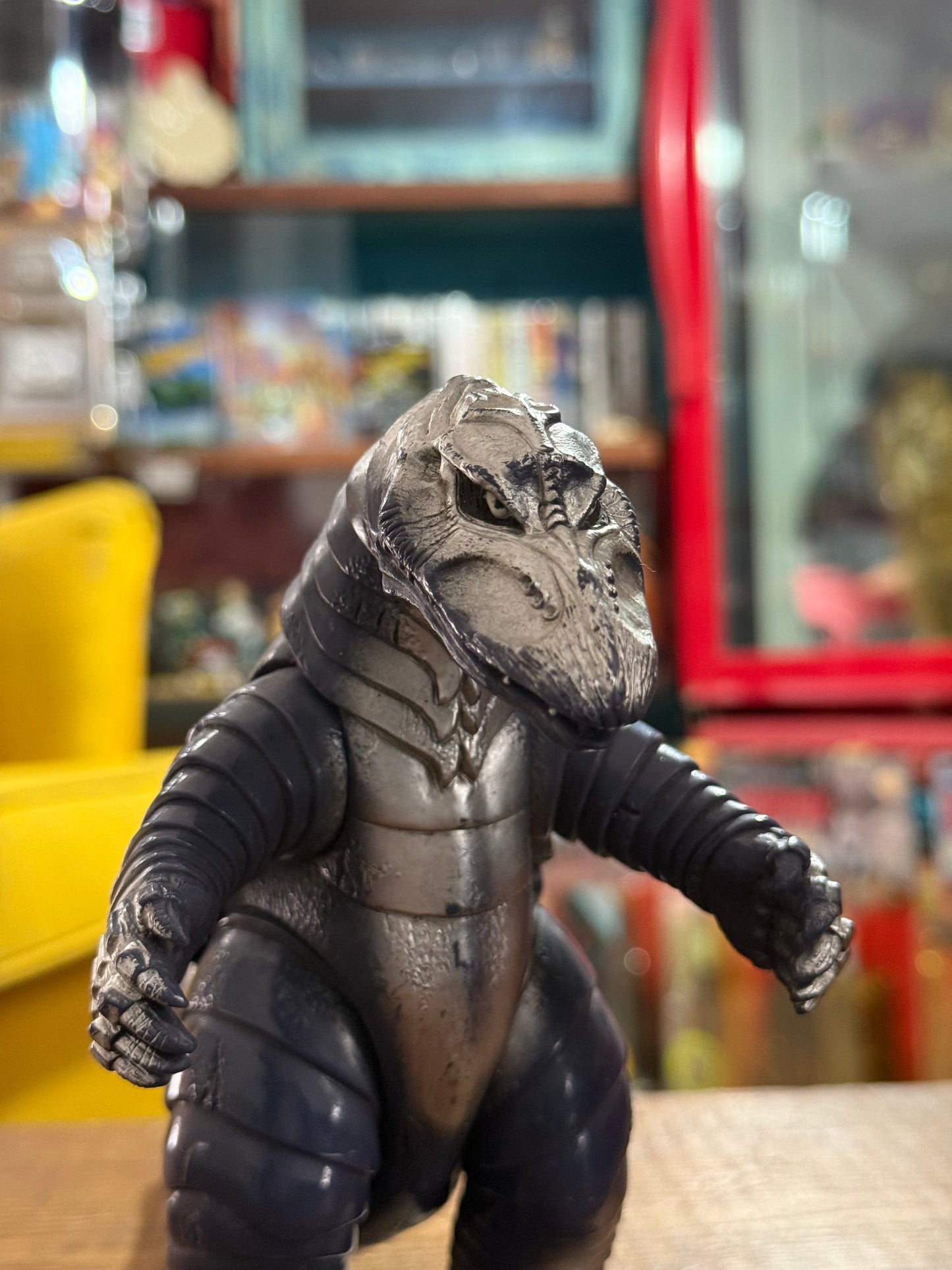 Vintage Bandai 1994 Powered Telesdon Ultraman Kaiju Figure 7” Japan