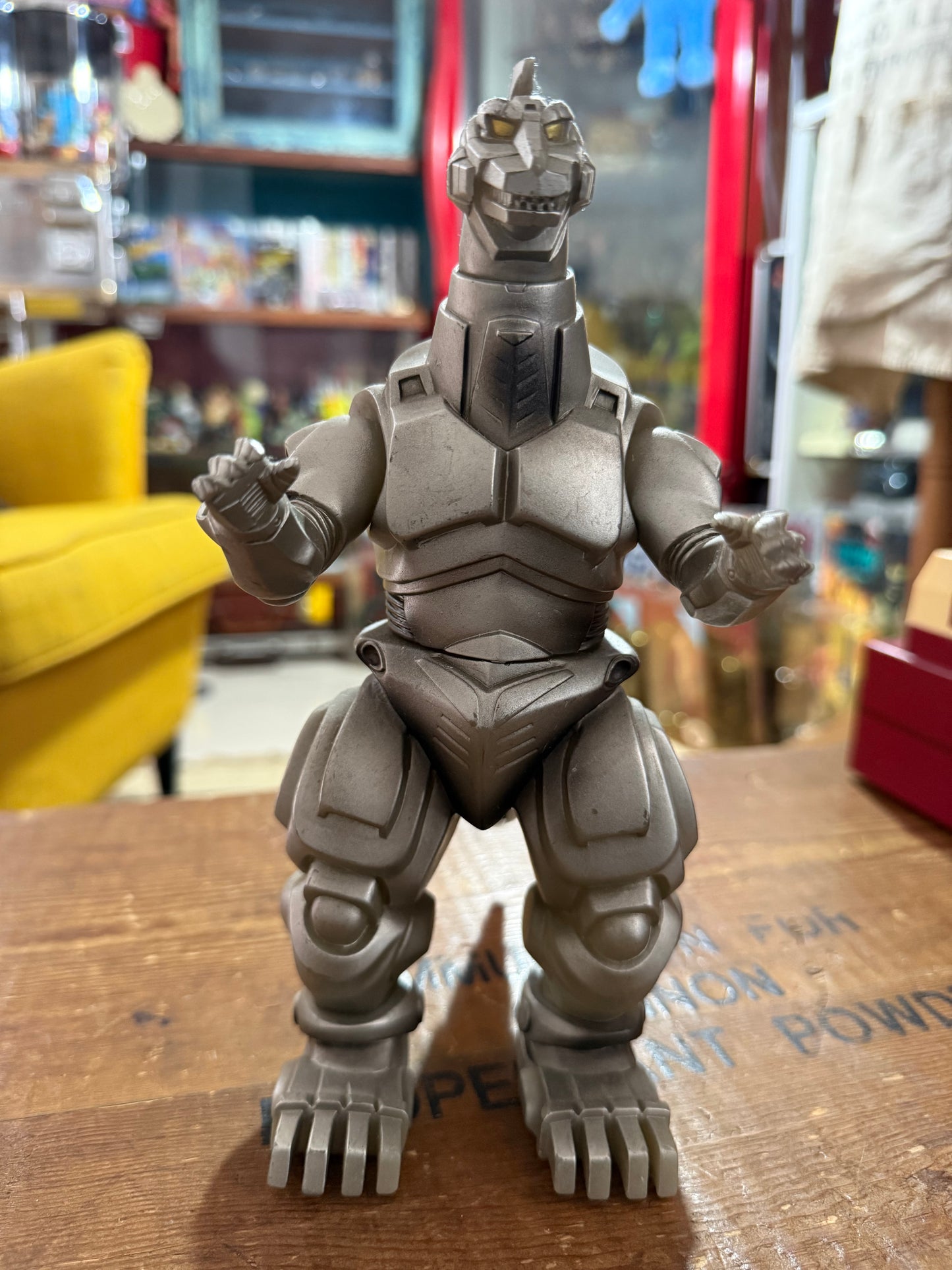 Vintage Bandai 1993 Mechagodzilla Heisei Godzilla Figure 9” Japan Toho