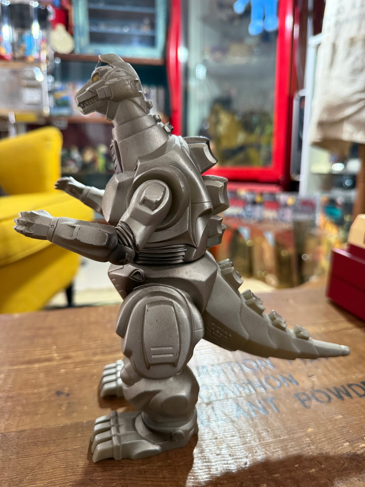 Vintage Bandai 1993 Mechagodzilla Heisei Godzilla Figure 9” Japan Toho