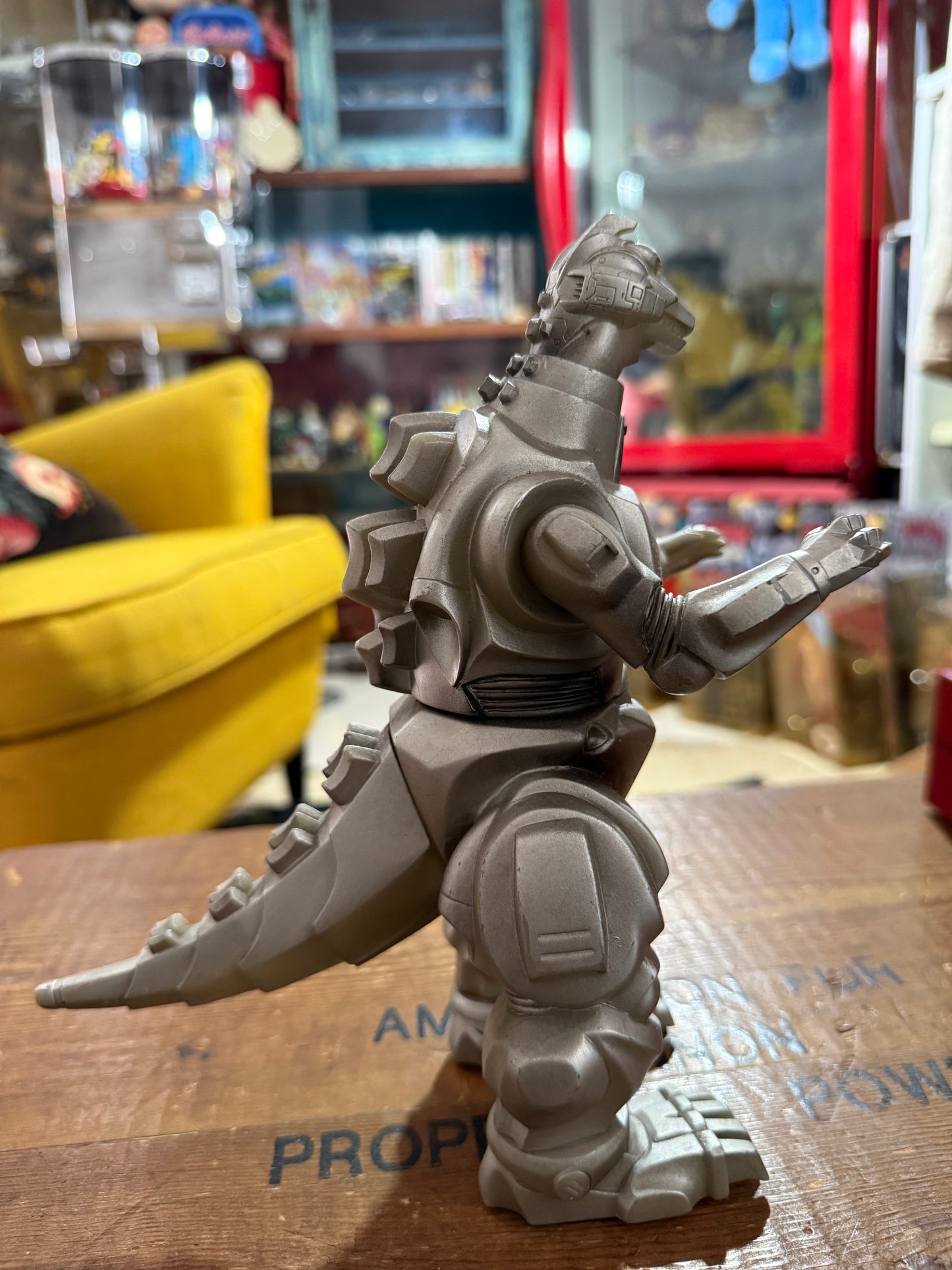 Vintage Bandai 1993 Mechagodzilla Heisei Godzilla Figure 9” Japan Toho