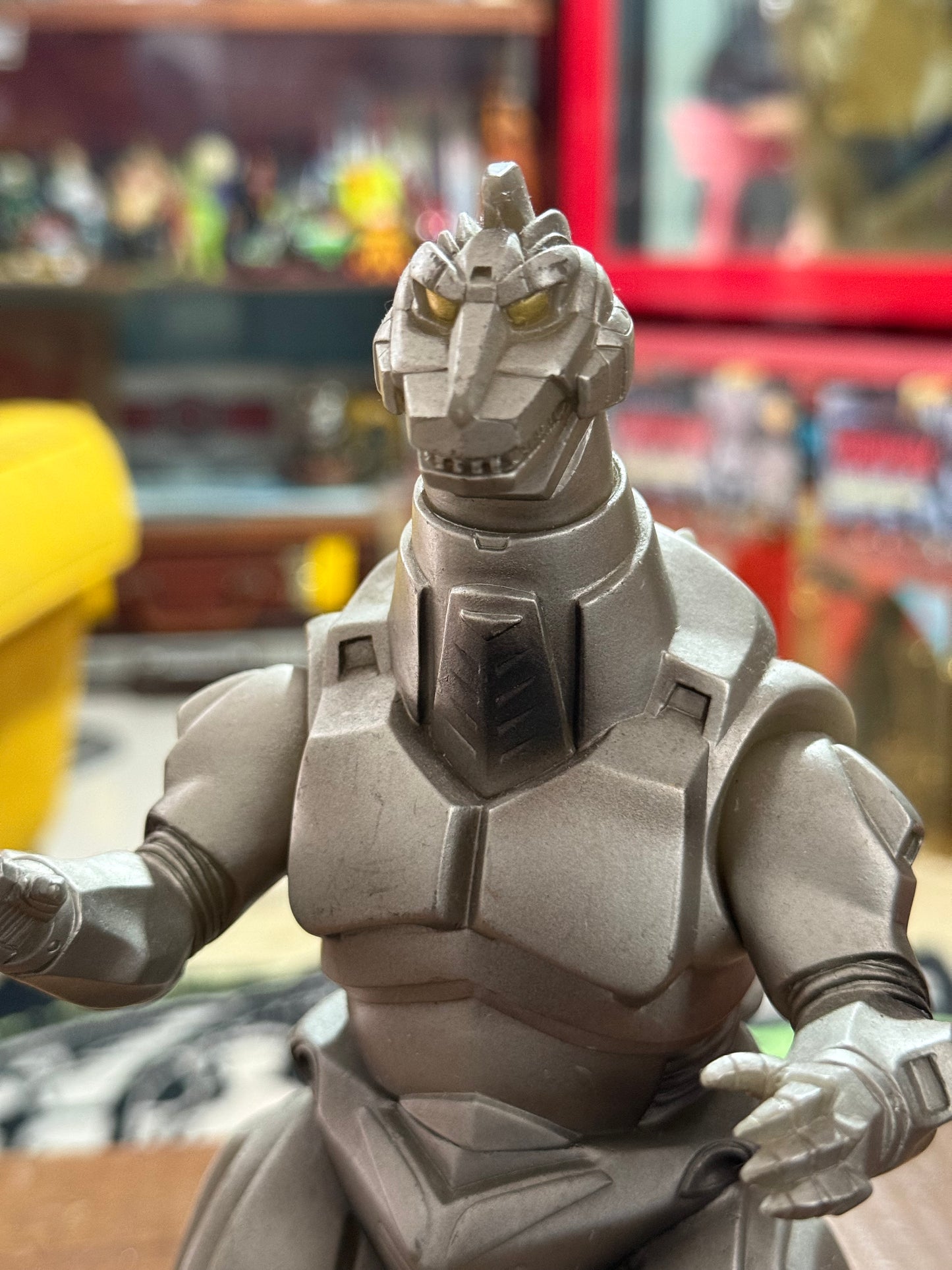 Vintage Bandai 1993 Mechagodzilla Heisei Godzilla Figure 9” Japan Toho