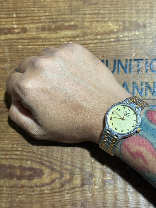 Vintage Two Tone Analogue Watch