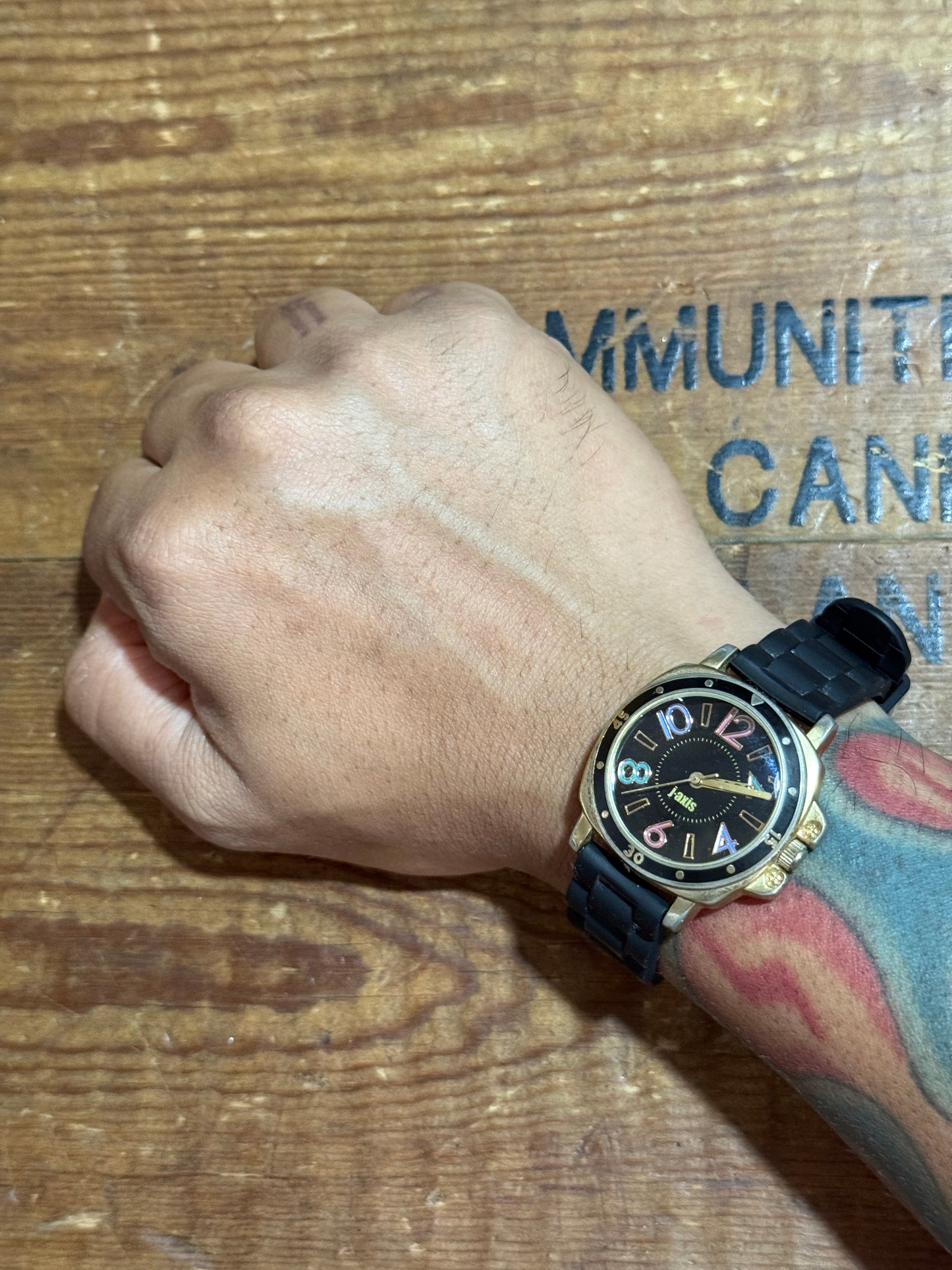 J-Axis Sun Flame Watch