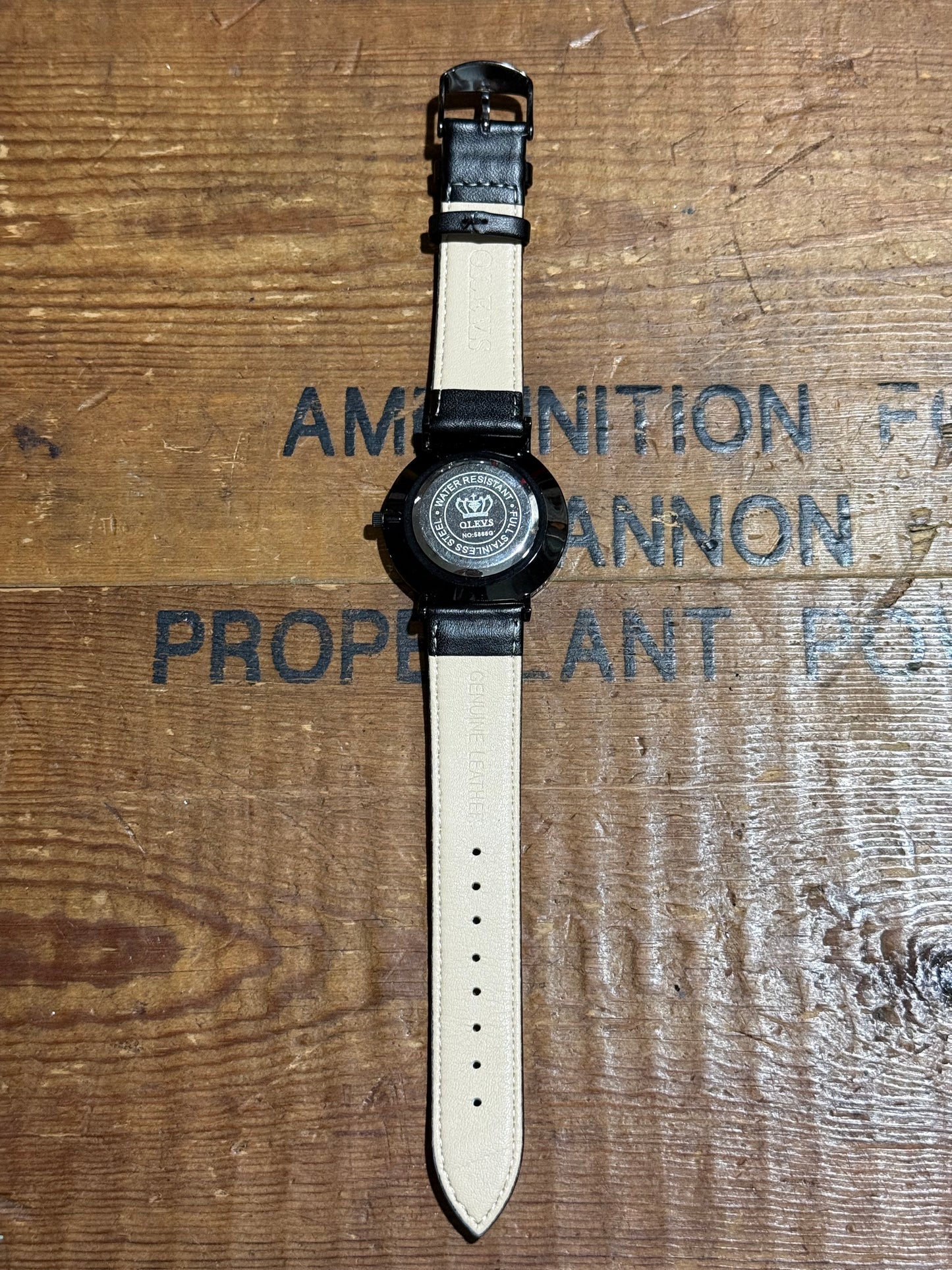 Olevs Blue Dial Watch