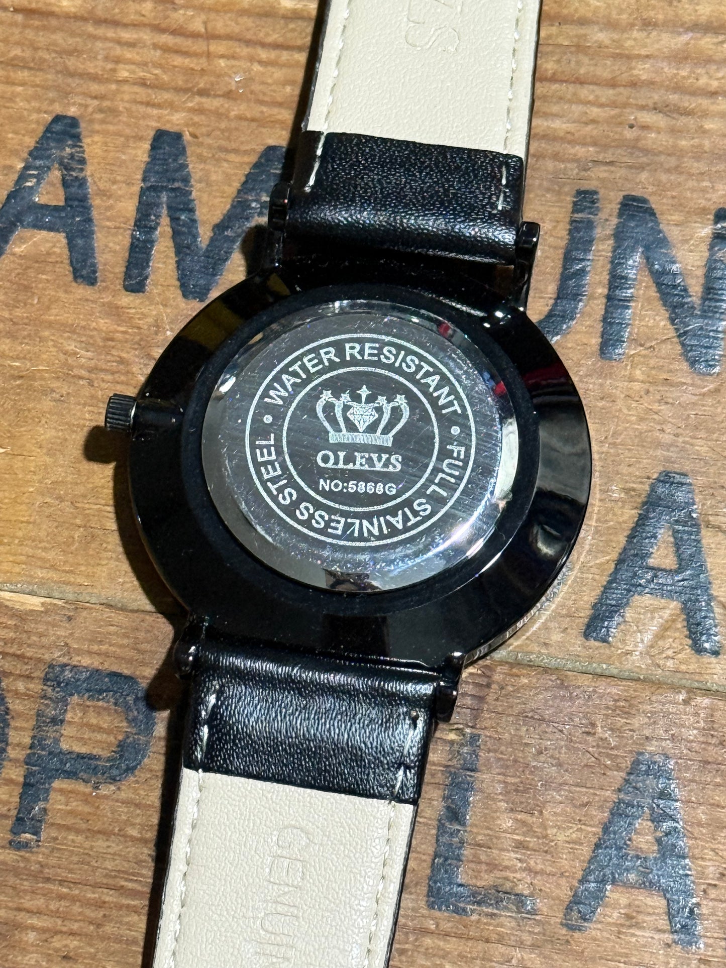 Olevs Blue Dial Watch