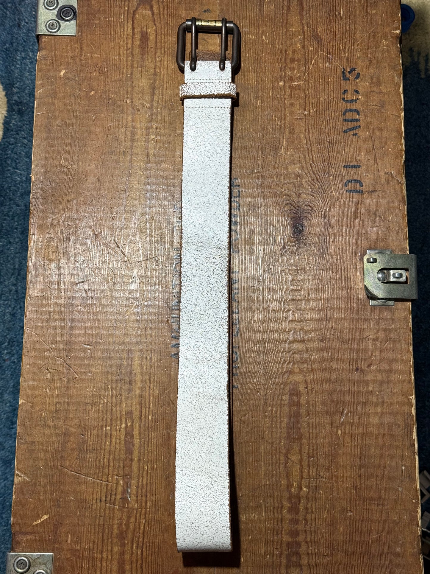 Diesel Made In Italy Leather Belt