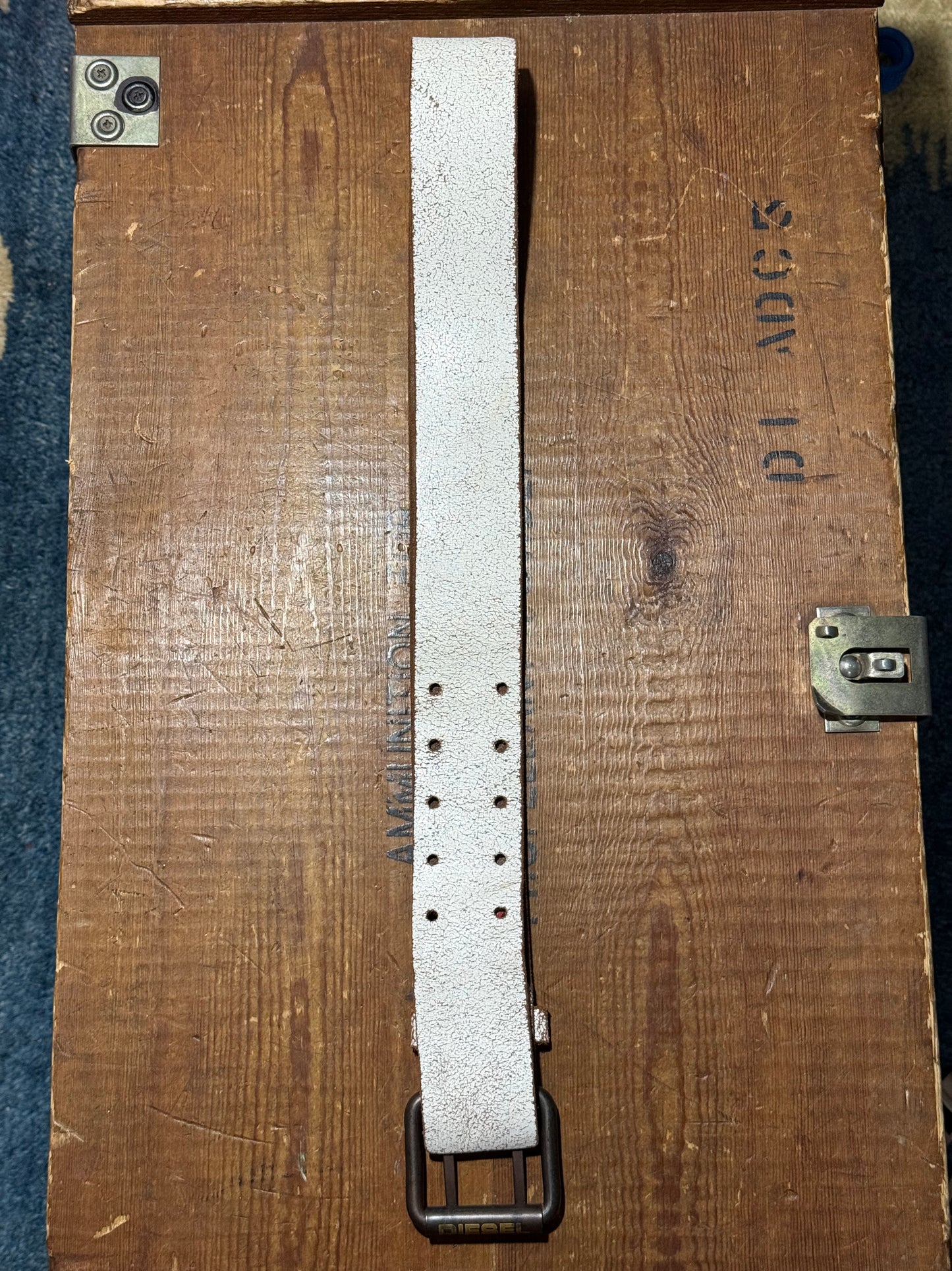 Diesel Made In Italy Leather Belt