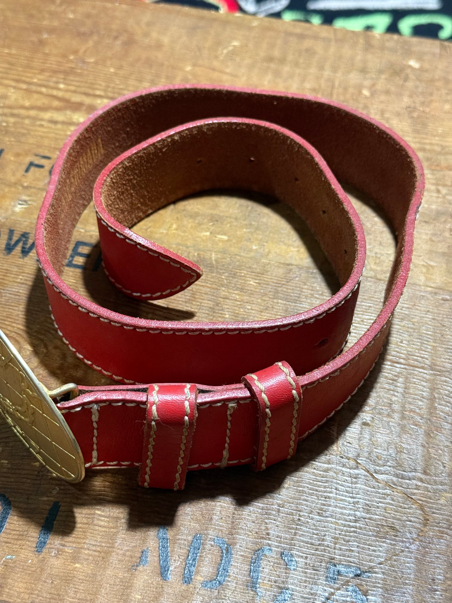Junko Shimada Part 2 Leather Belt