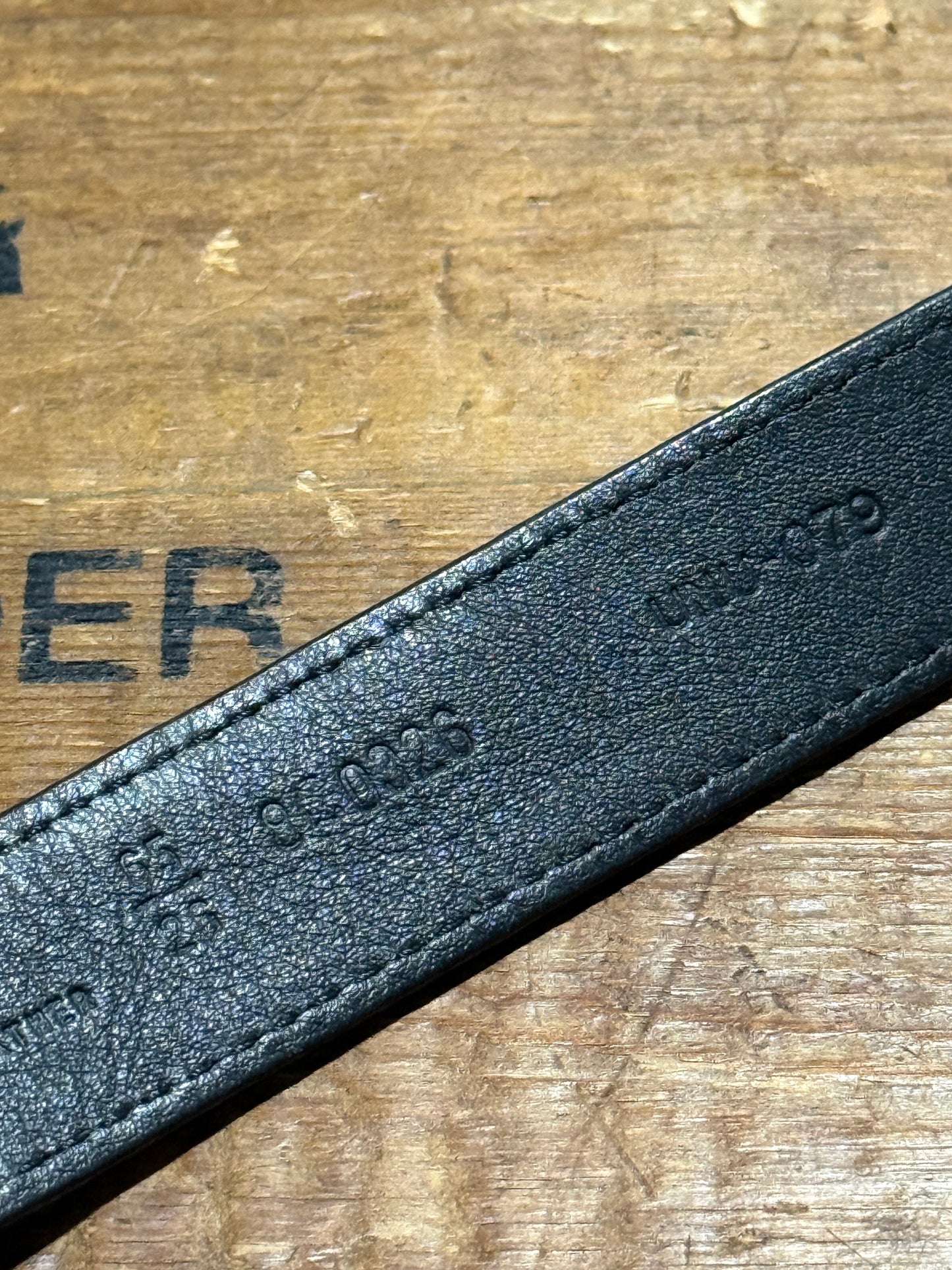 Fendi Womens Leather Belt Made In Italy