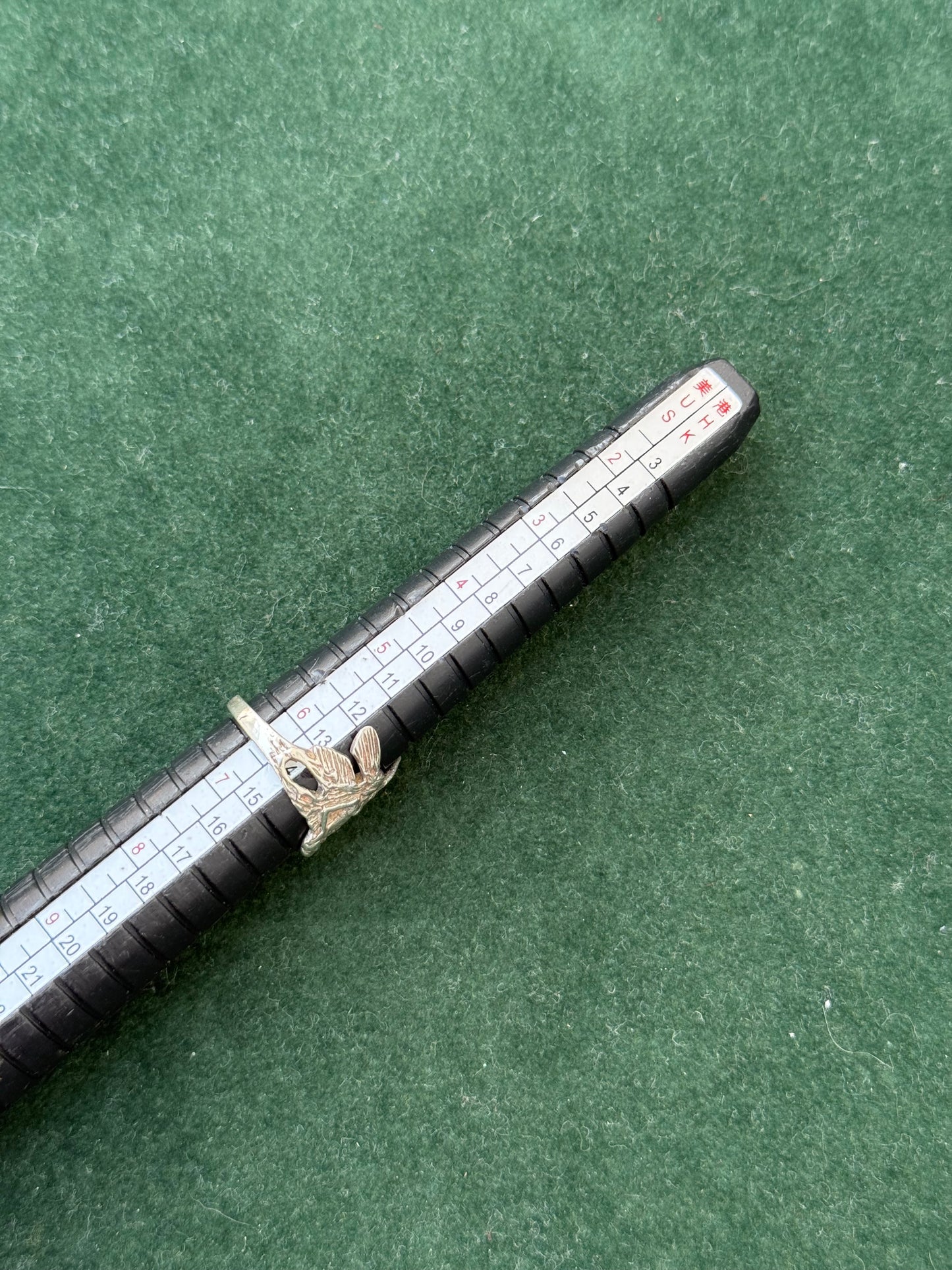 Vintage Sterling Silver Fairy Ring – Fantasy Pixie Design