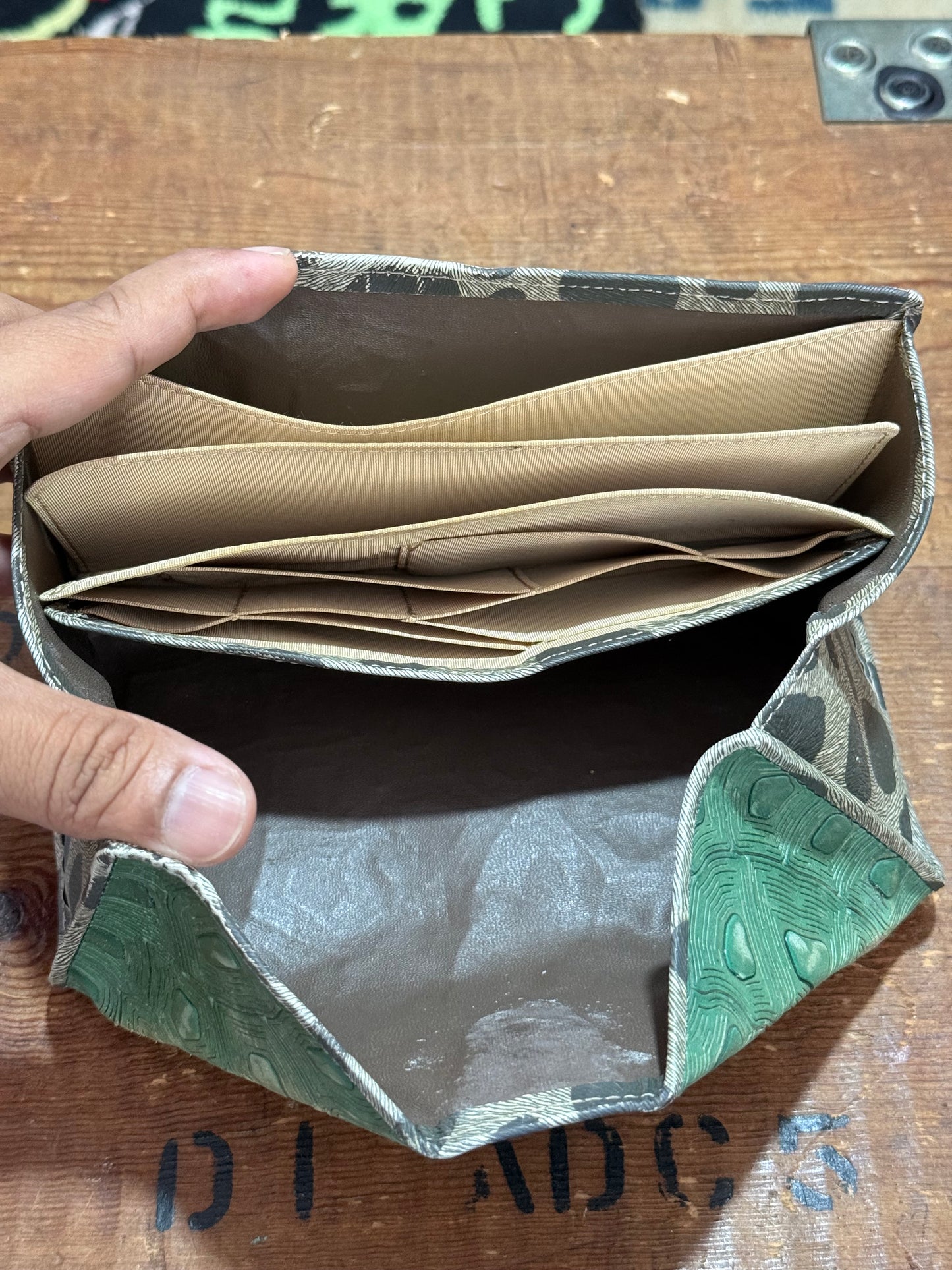 Hiroko Hayashi Japanese Designer Leather Wallet Purse