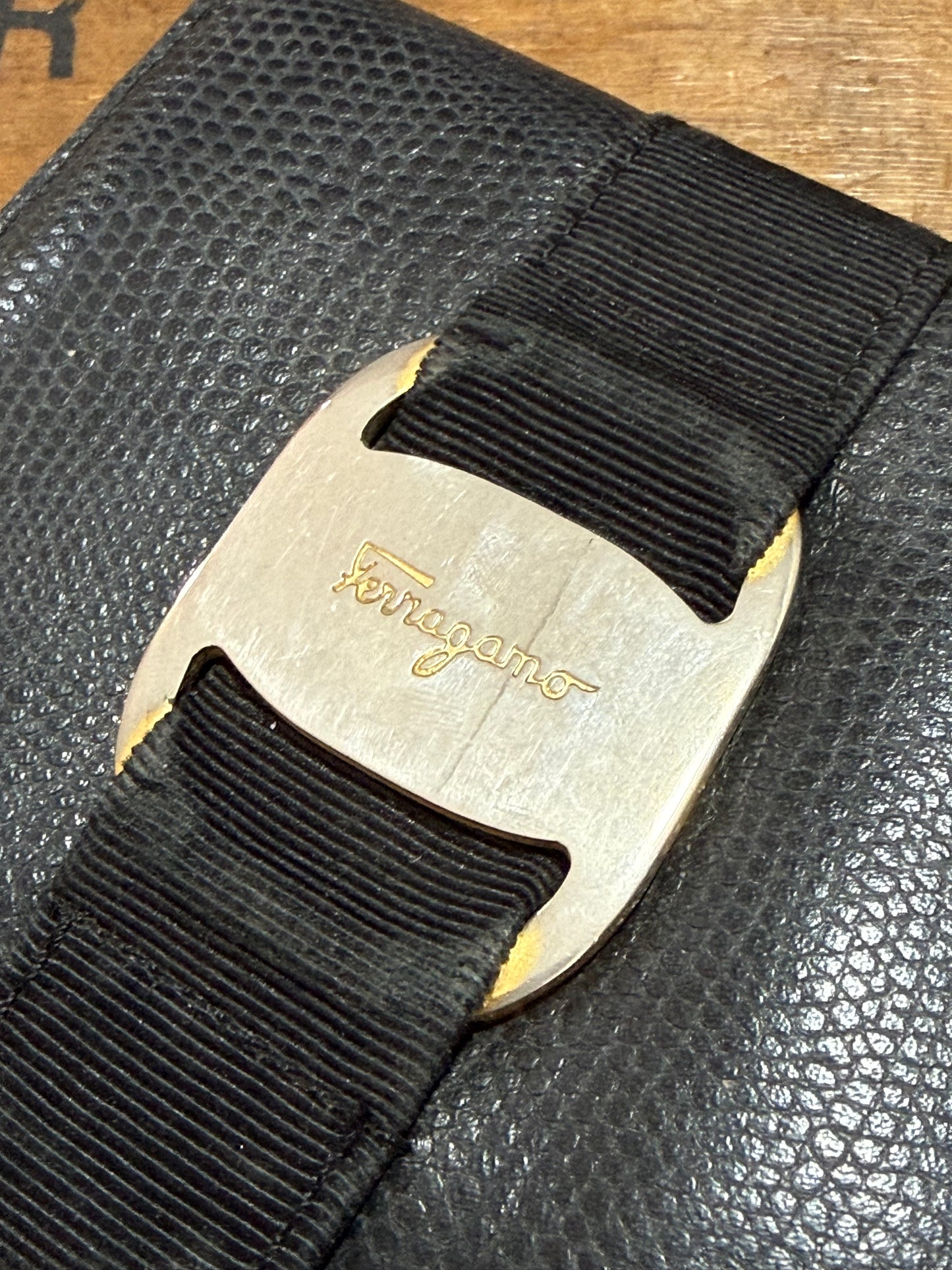 Vintage Salvatore Ferragamo Leather Wallet