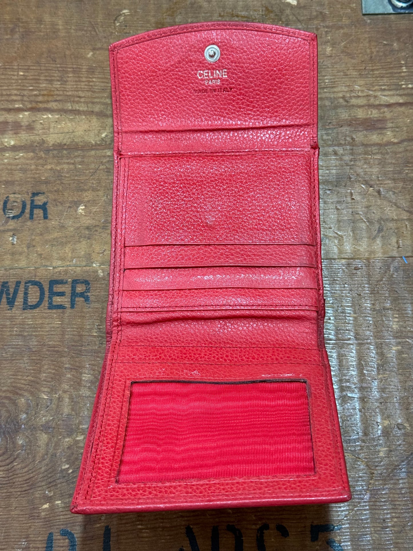 Vintage Celine Wallet Purse