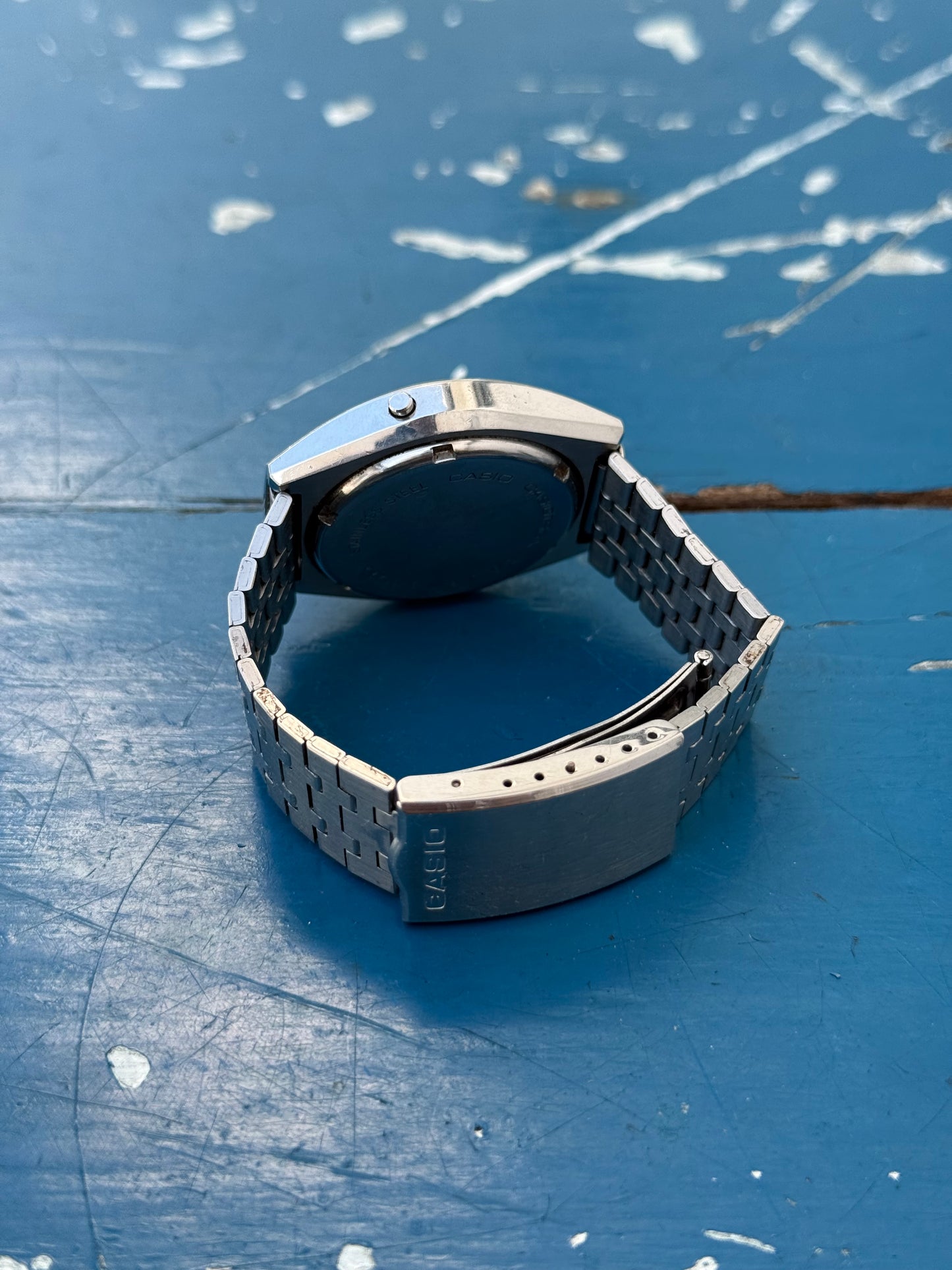 Vintage Casio Casiotron Digital Watch – Stainless Steel Japan (Ref. 529750 R-19)