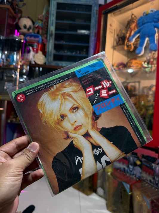 Vintage Blondie Call Me 7” Vinyl Chrysalis Records Japan Press Toshiba EMI 45 RPM