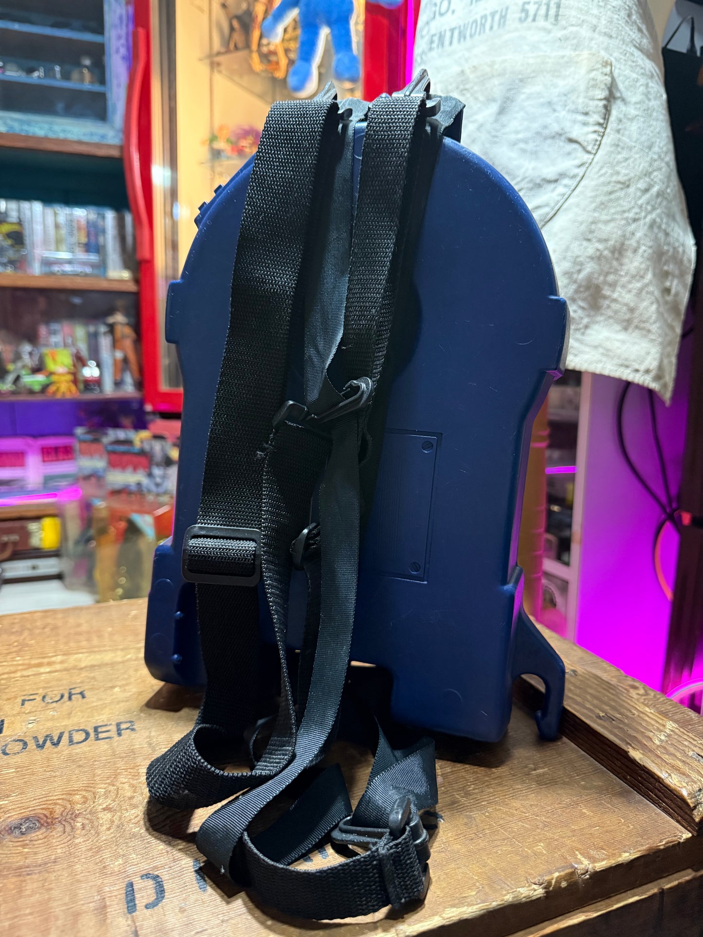 Vintage 1984 The Real Ghostbusters Proton Pack Backpack Kenner Toy