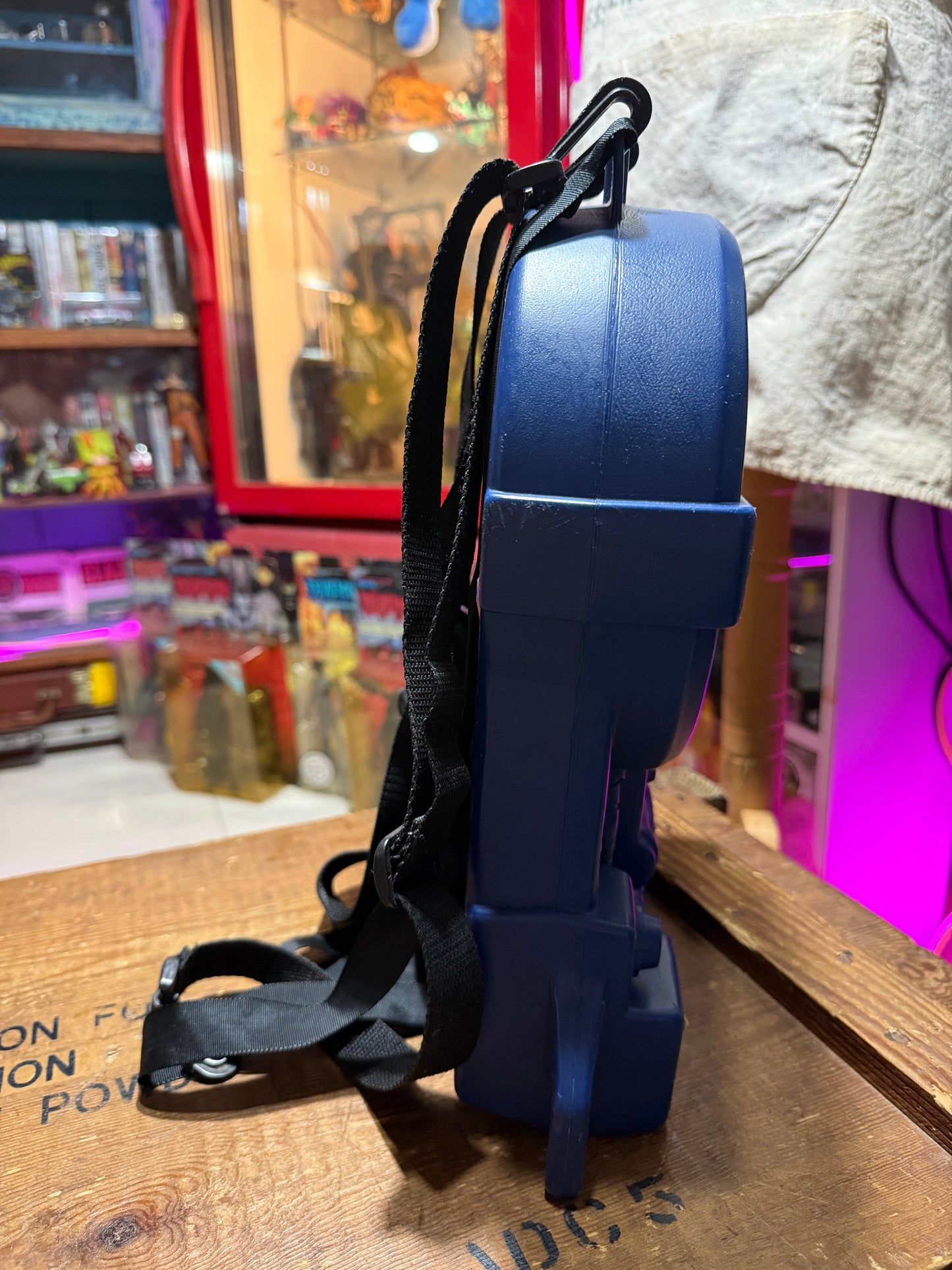 Vintage 1984 The Real Ghostbusters Proton Pack Backpack Kenner Toy