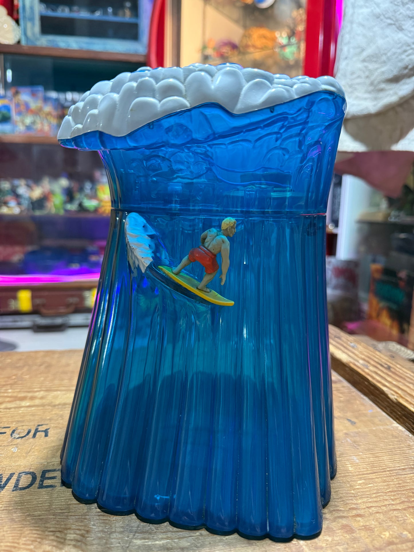 Vintage The Original Wave Musical Cookie Jar Surfing Beach Boys Songs