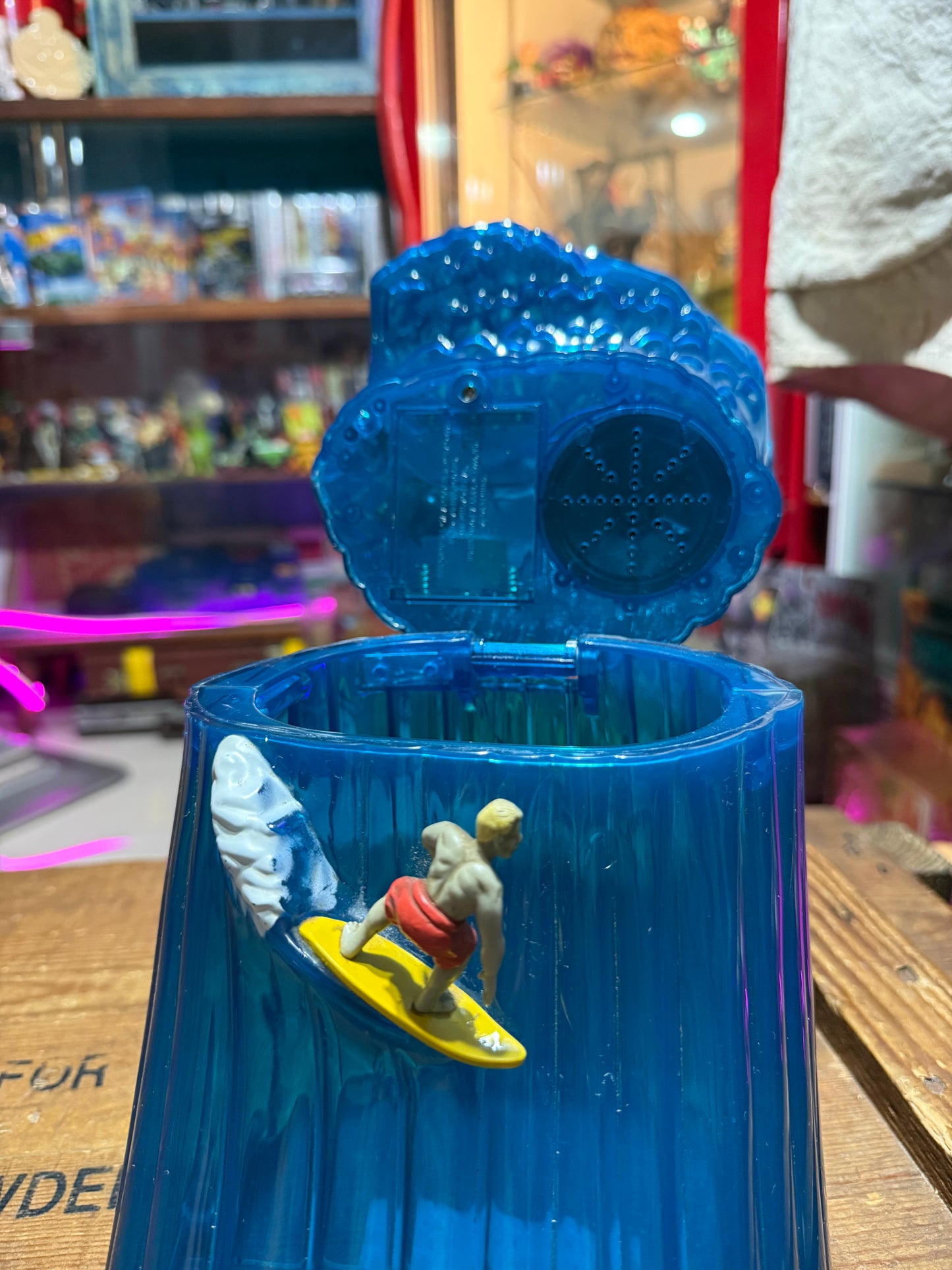 Vintage The Original Wave Musical Cookie Jar Surfing Beach Boys Songs