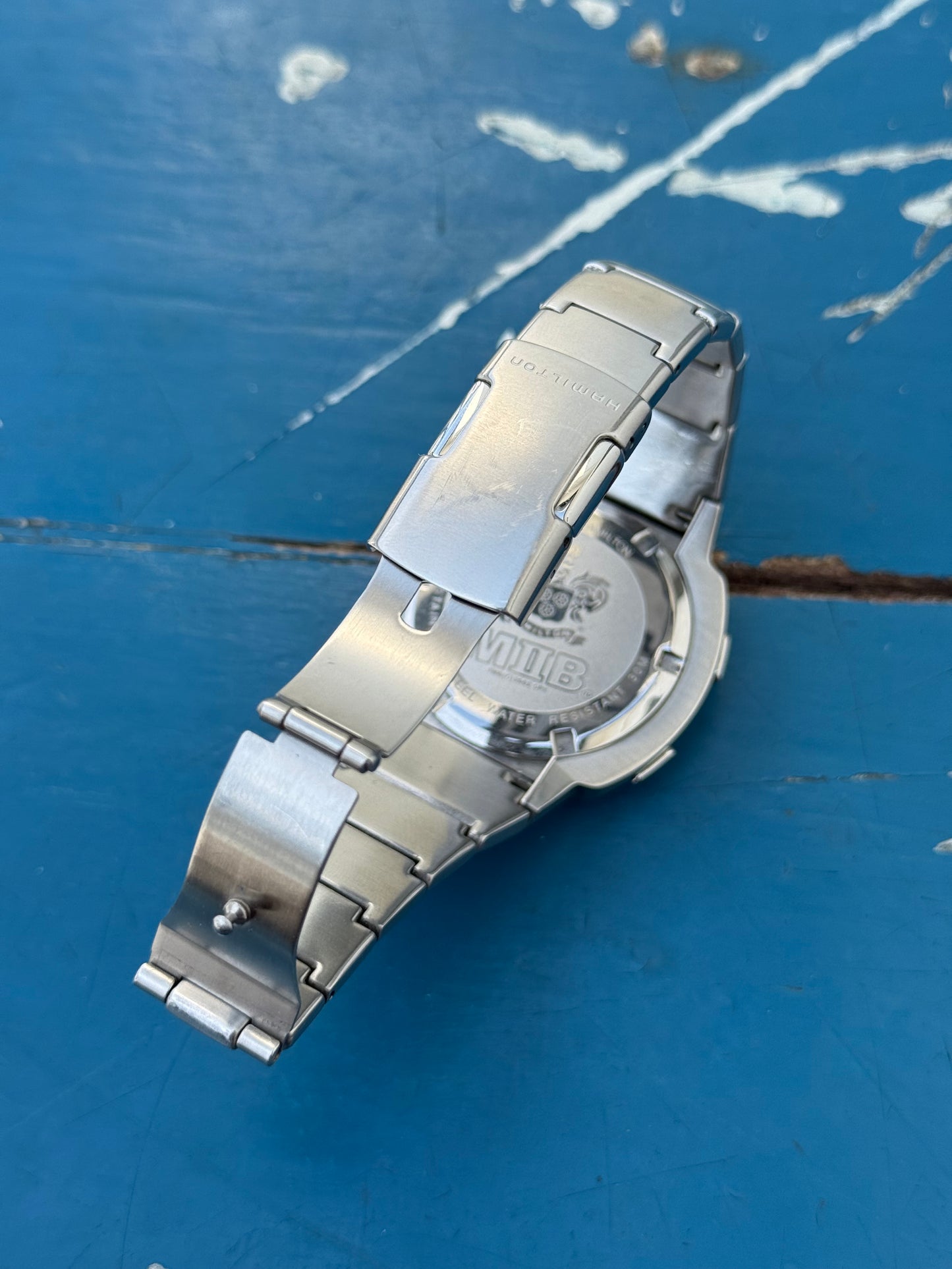 Hamilton Pulsar Men in Black II Digital Watch – Limited Edition Stainless Steel (2002 Movie Release)