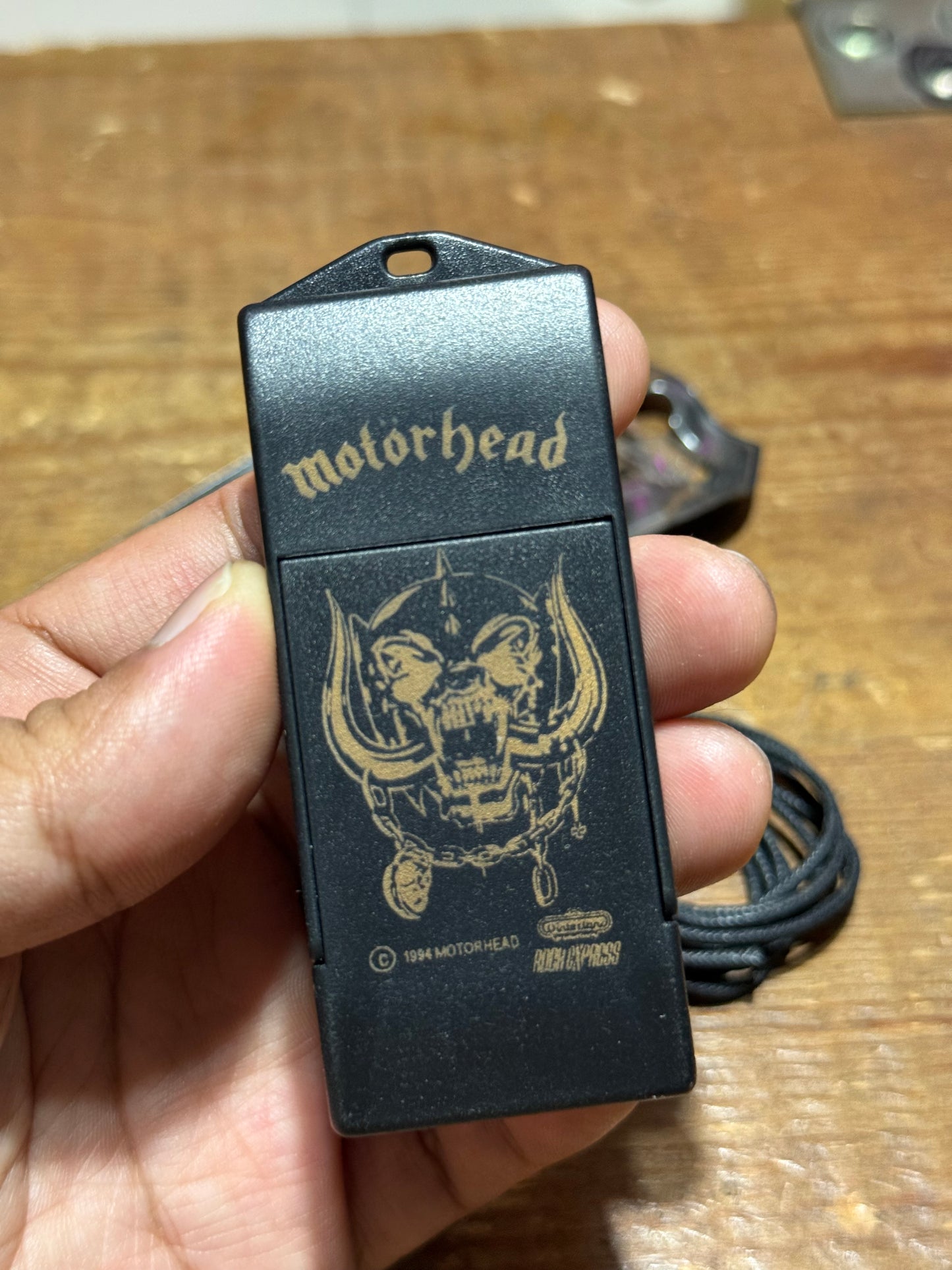 Vintage 1994 Motorhead Pocket Case The Jobby Razamataz Made in England