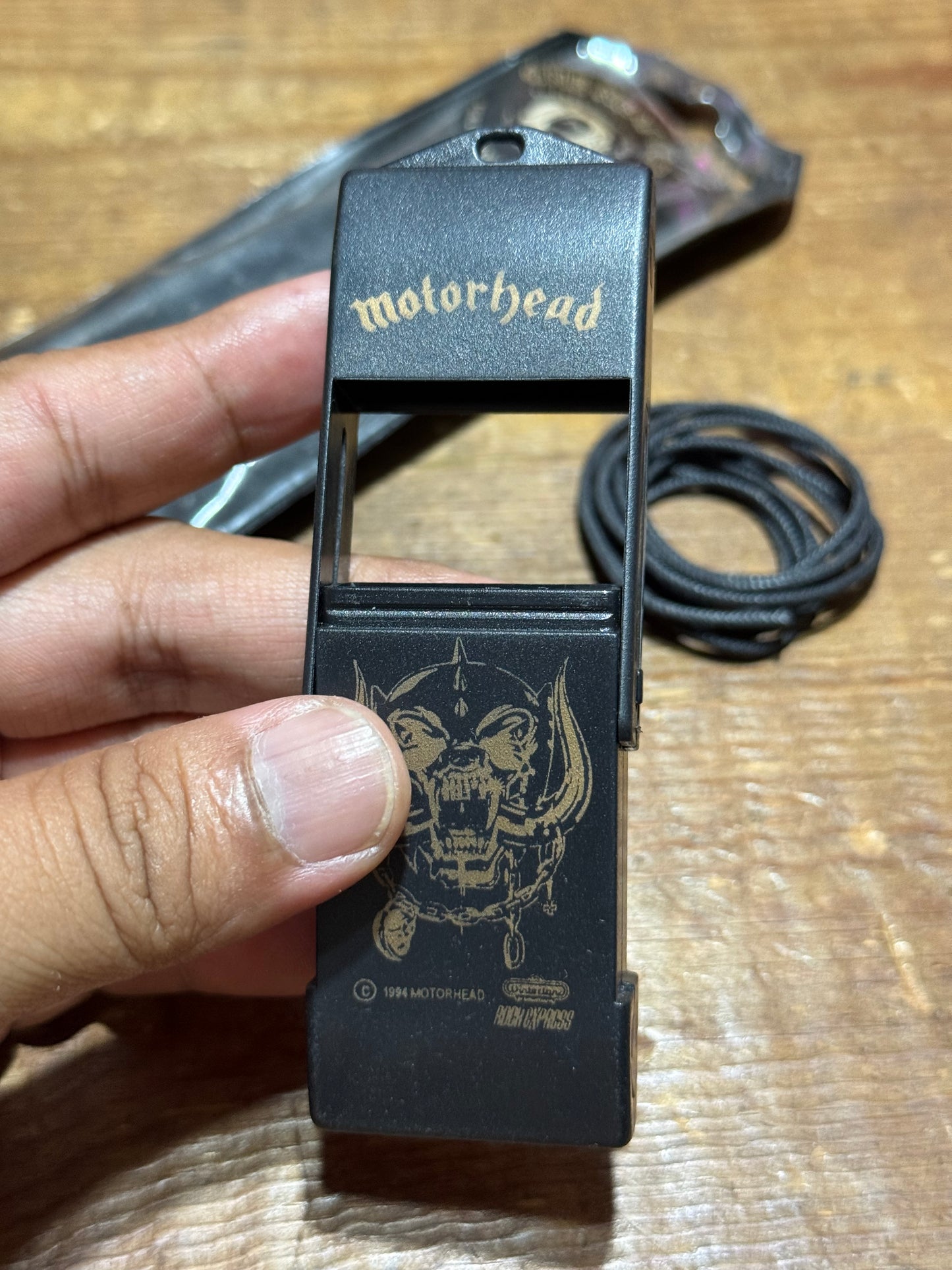 Vintage 1994 Motorhead Pocket Case The Jobby Razamataz Made in England