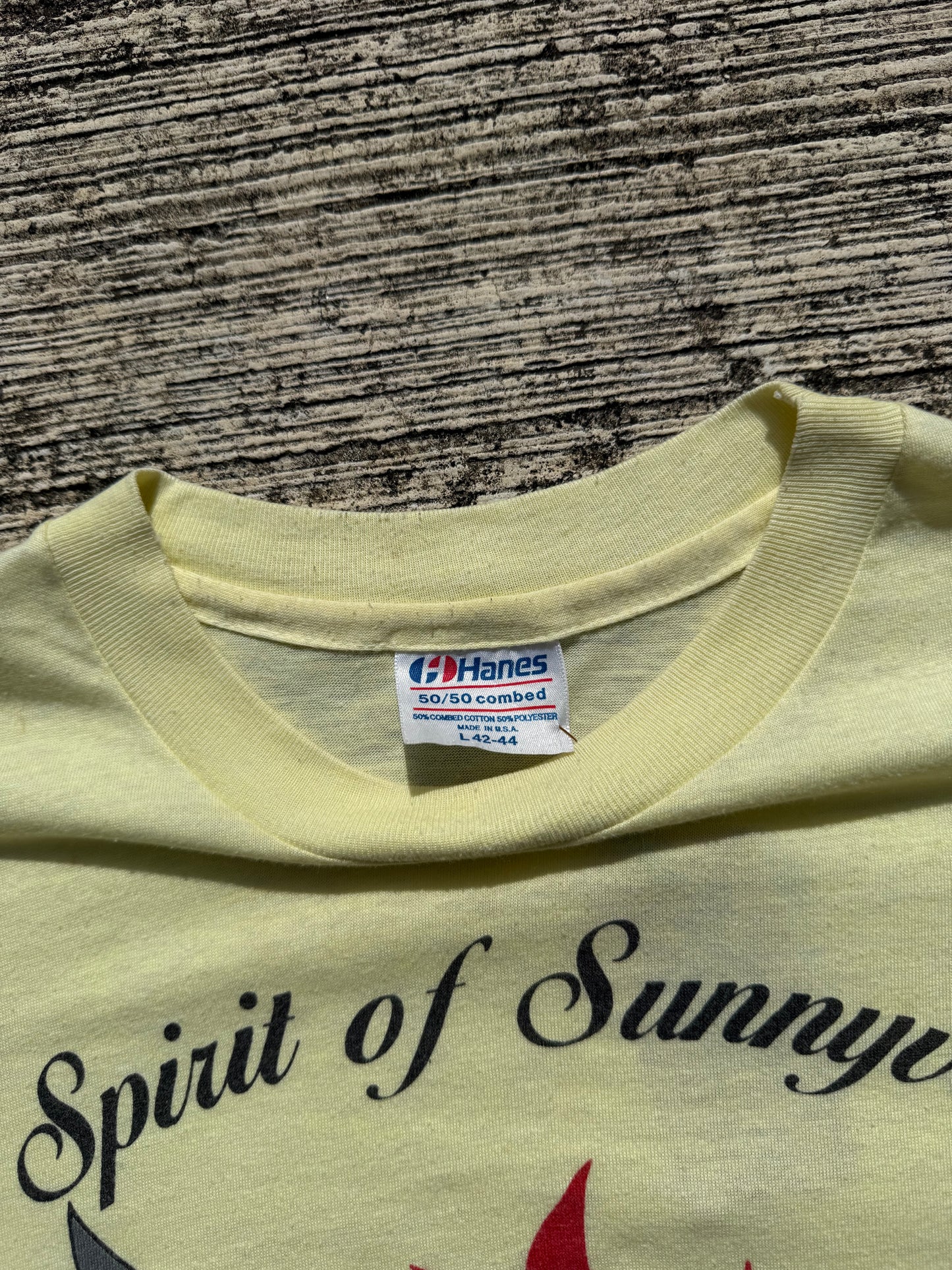 Vintage 1984 Emerson, Lake & Palmer Spirit of Sunnyvale Tour T-Shirt Hanes 50/50