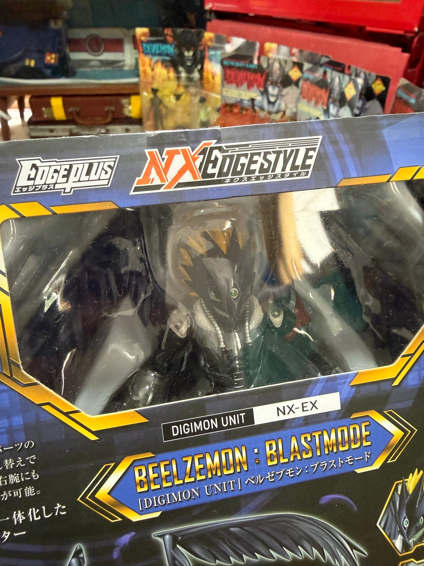 Bandai NX Edge Style Beelzemon Blast Mode Digimon Tamers Figure NX-EX