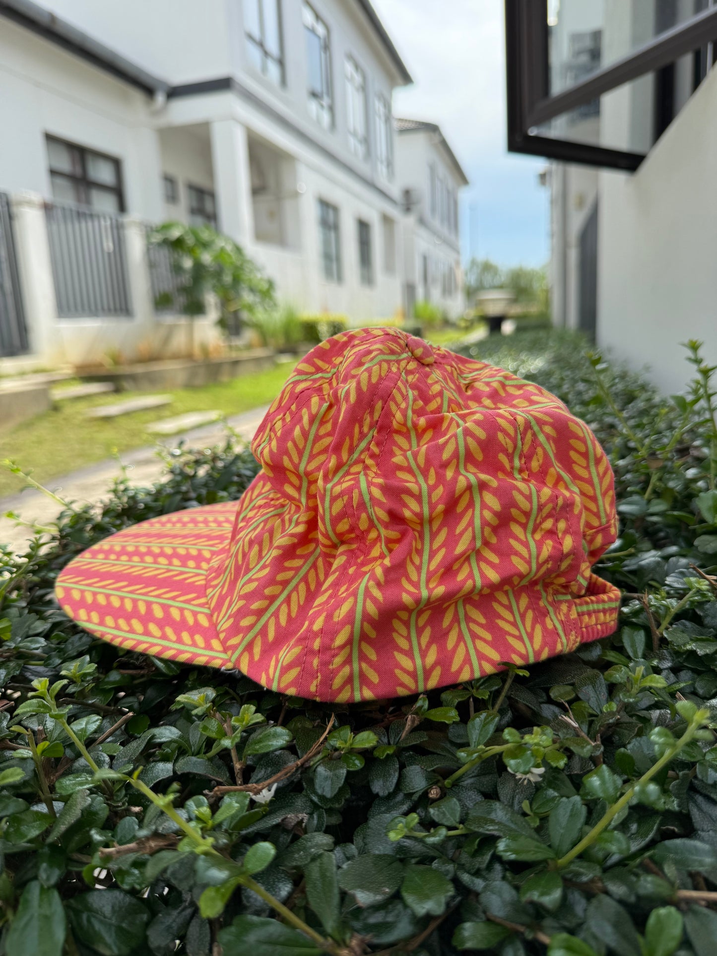 Vintage LL Bean Cap Vibrant Print Sun Hat