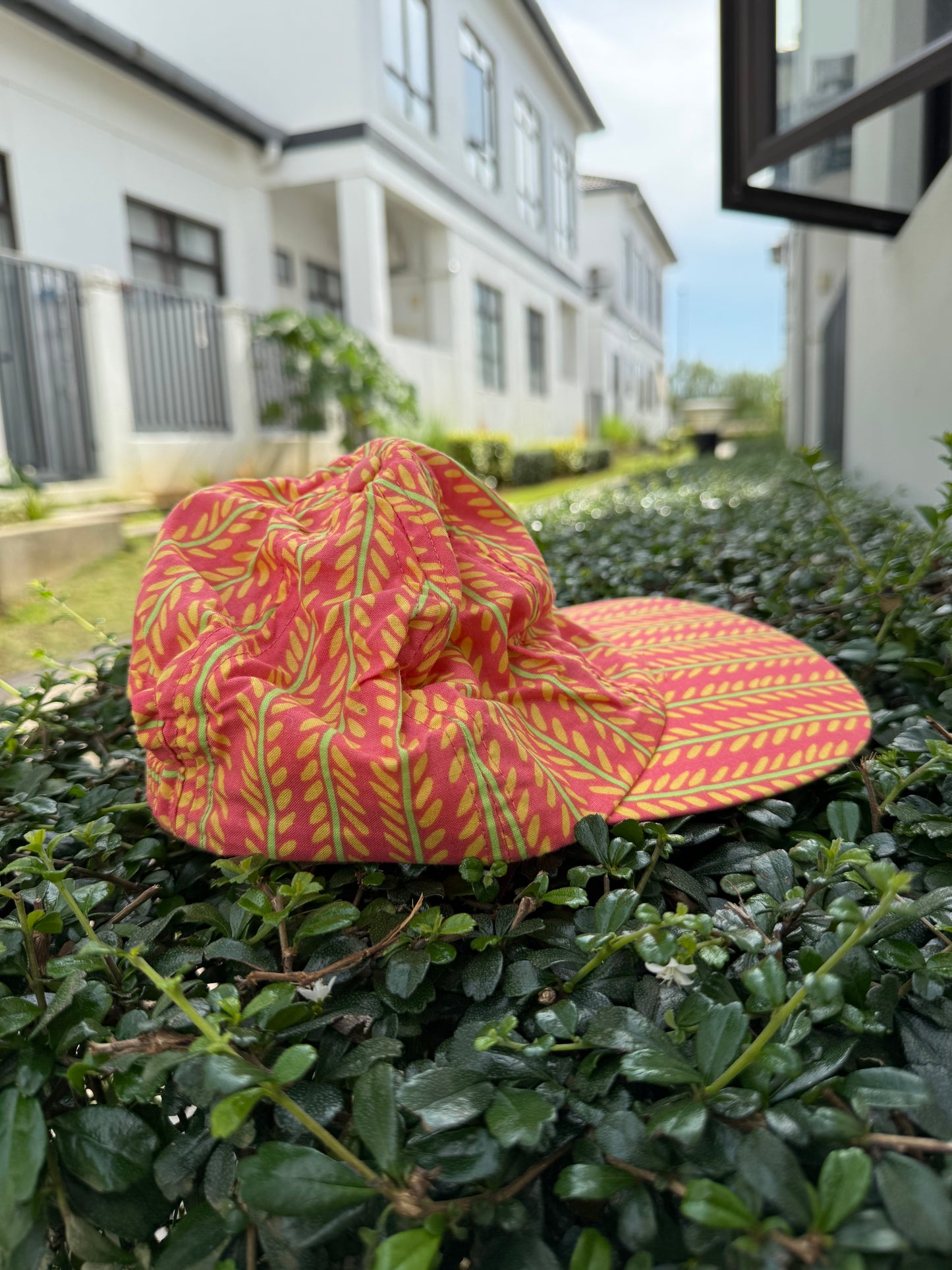 Vintage LL Bean Cap Vibrant Print Sun Hat