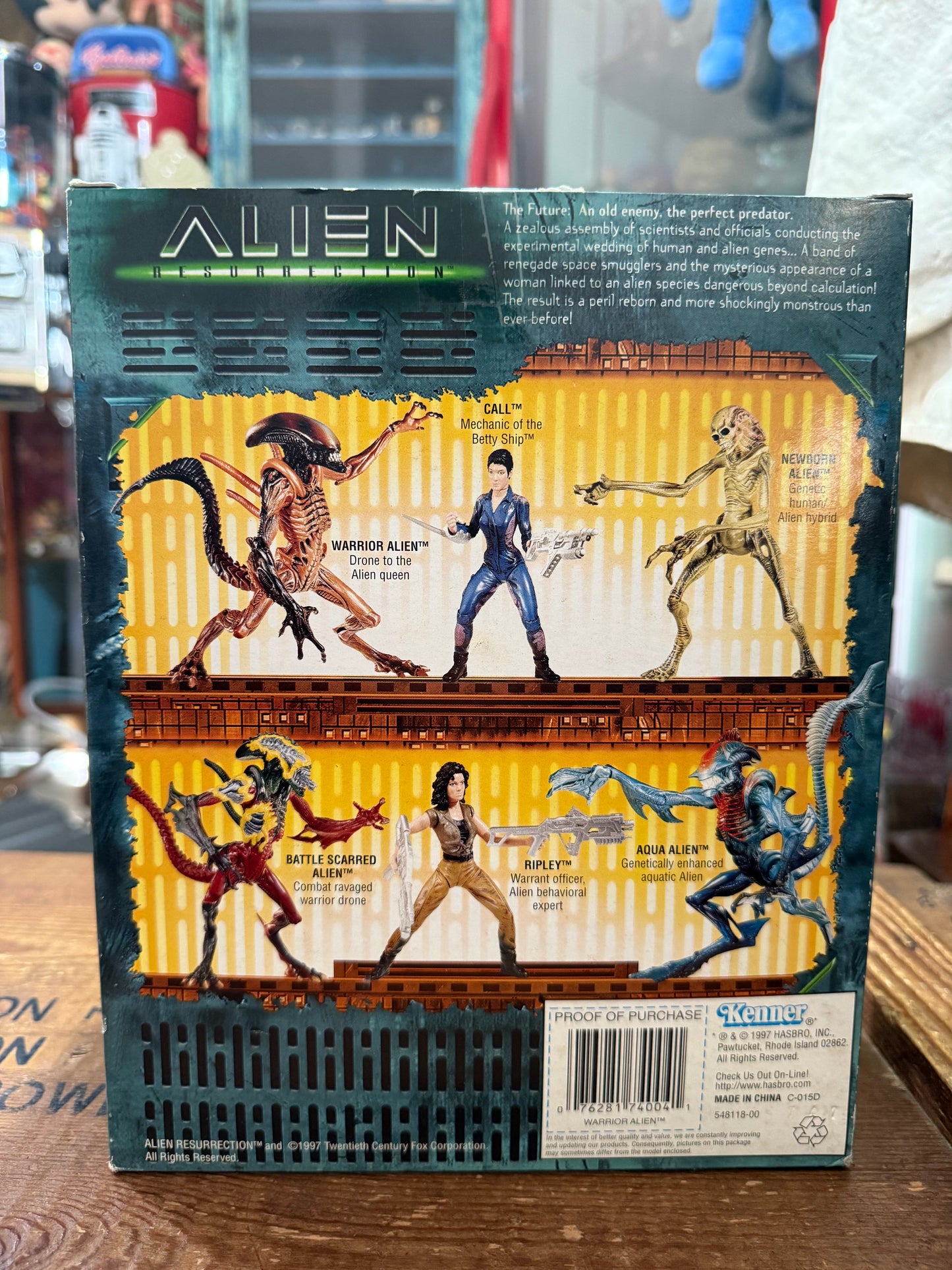 Alien Resurrection Warrior Alien Figure Hasbro Signature Series Kenner 1997 Movie Edition