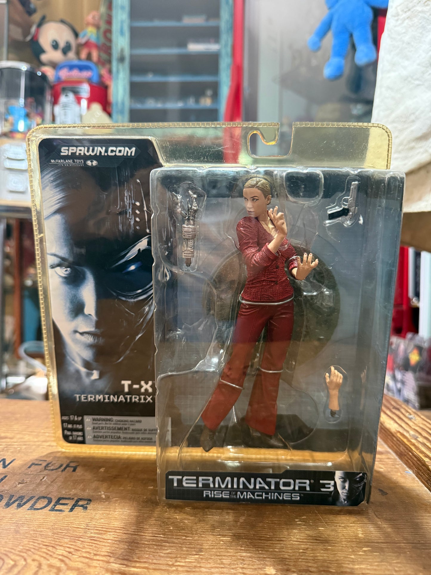Terminator 3 T-X Terminatrix Figure McFarlane Toys Rise of the Machines 2003