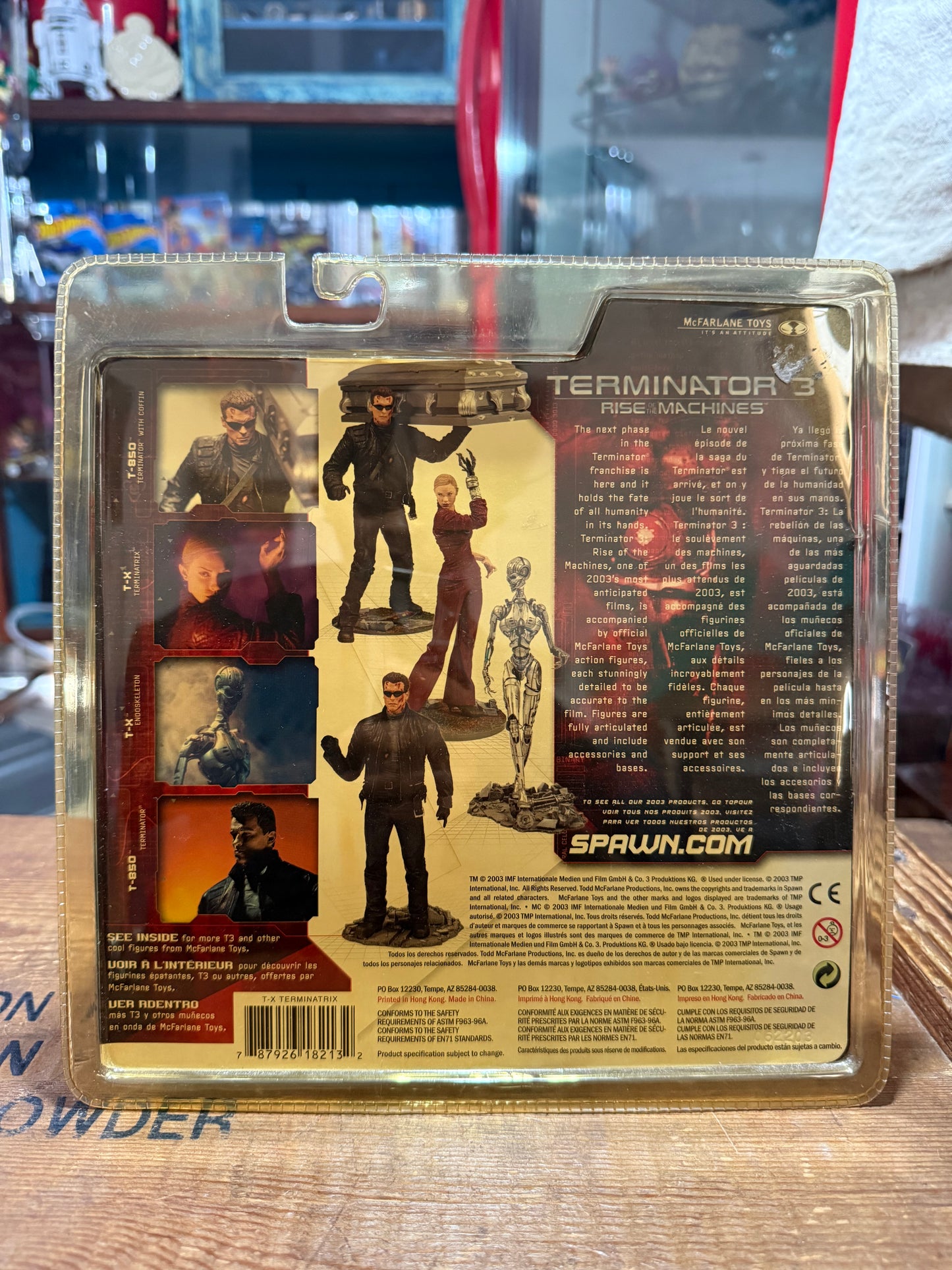 Terminator 3 T-X Terminatrix Figure McFarlane Toys Rise of the Machines 2003
