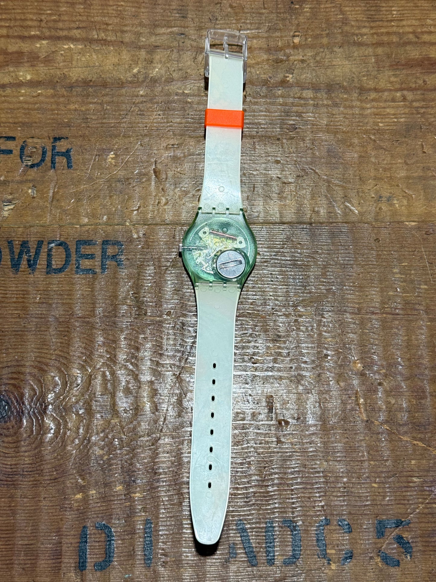 Vintage 90s Swatch Junk Not Working For Parts