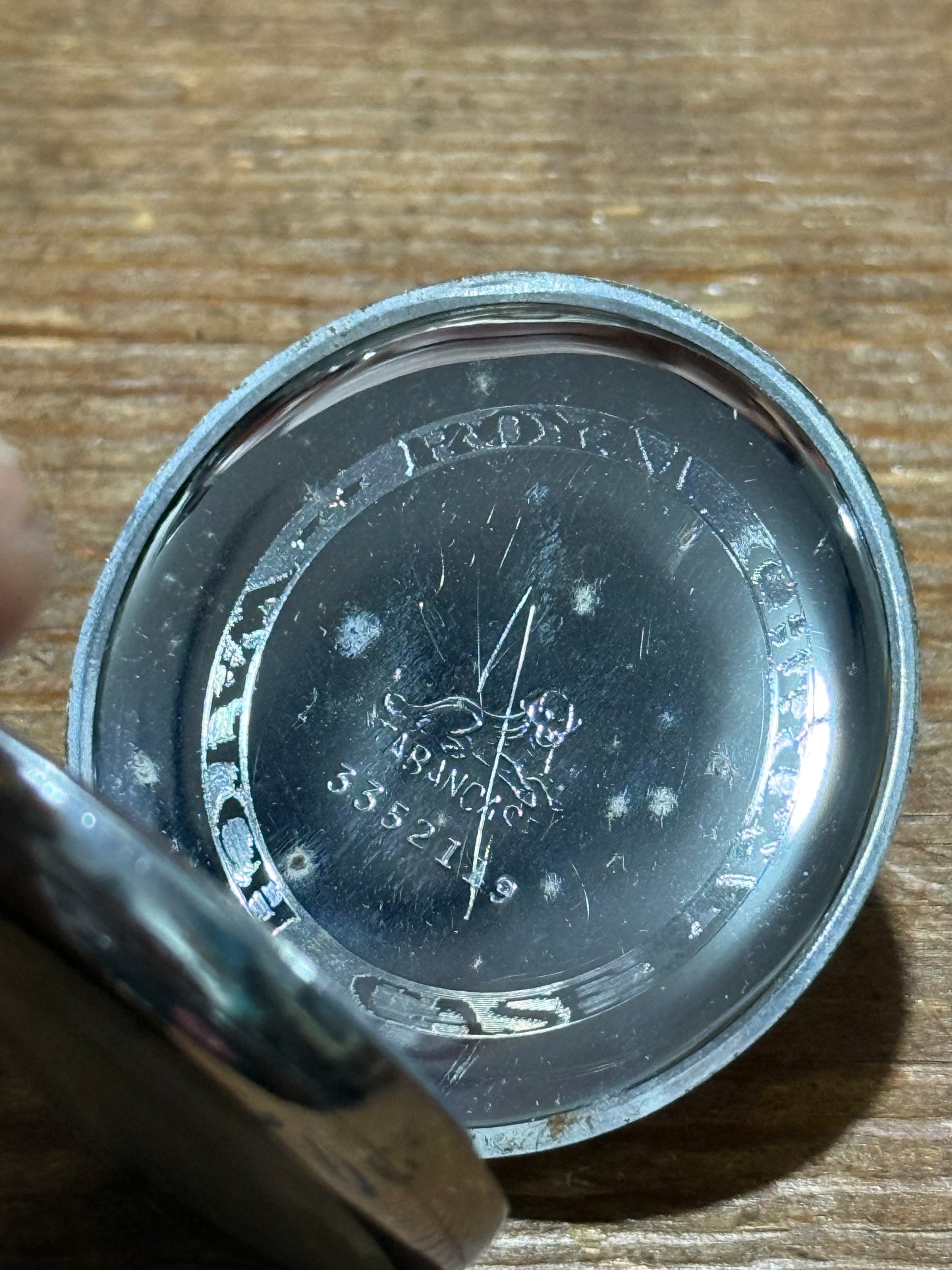 Vintage CYMA Swiss Pocket Watch 1910s–1920s Hands Not Working For Parts Service