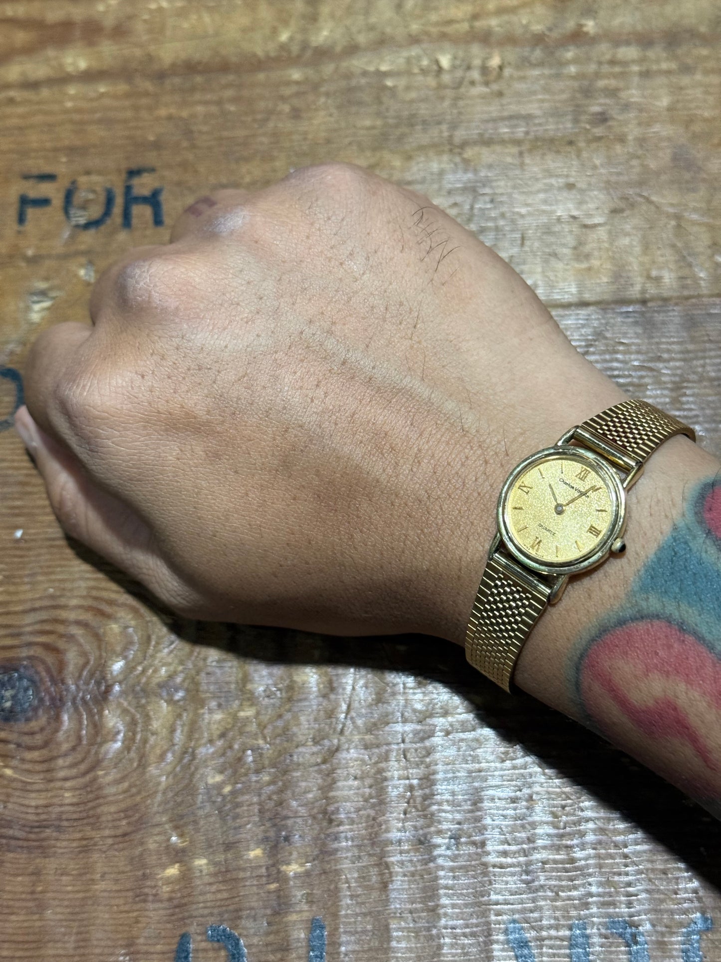 Charles Vogele Swiss Women Watch Not Working Junk For Parts