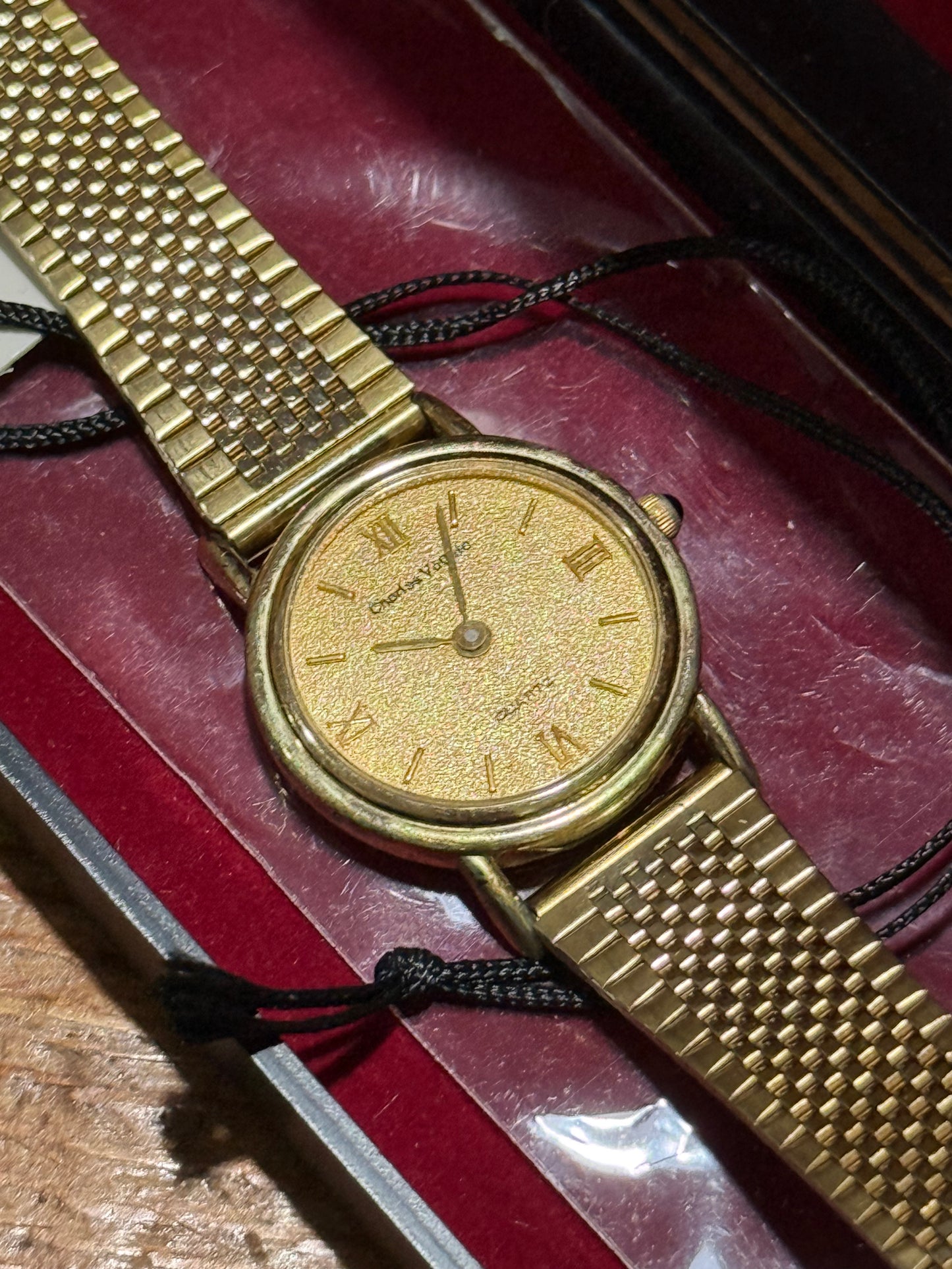 Charles Vogele Swiss Women Watch Not Working Junk For Parts