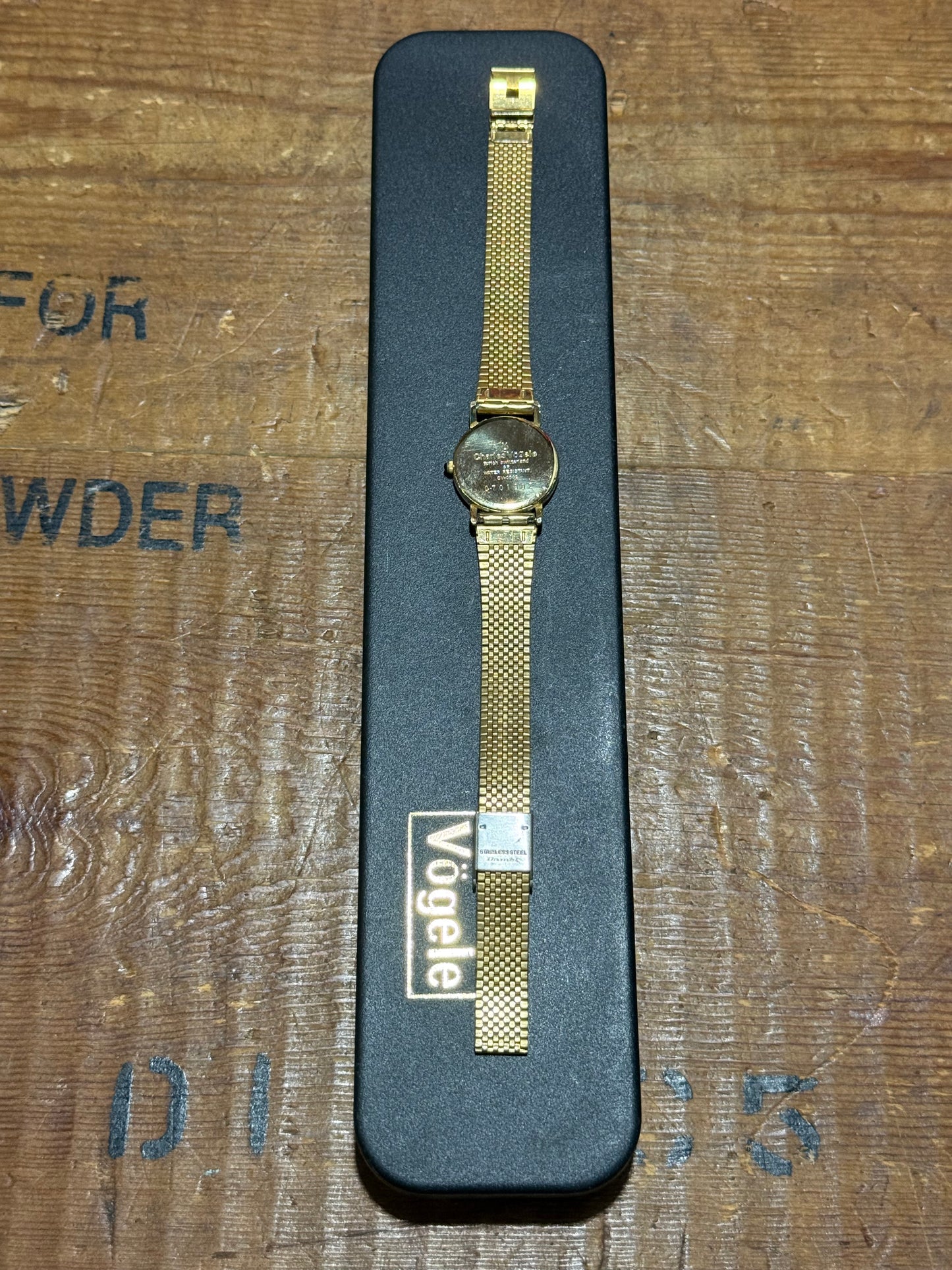 Charles Vogele Swiss Women Watch Not Working Junk For Parts