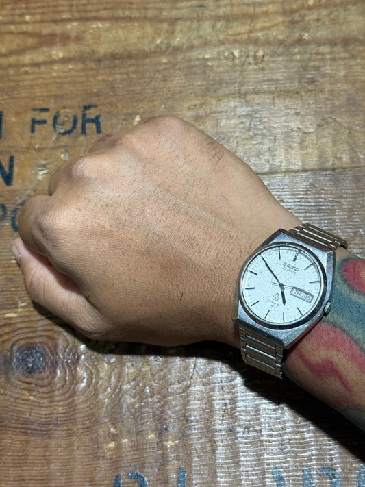 Vintage Seiko Type II Not Working Junk For Parts