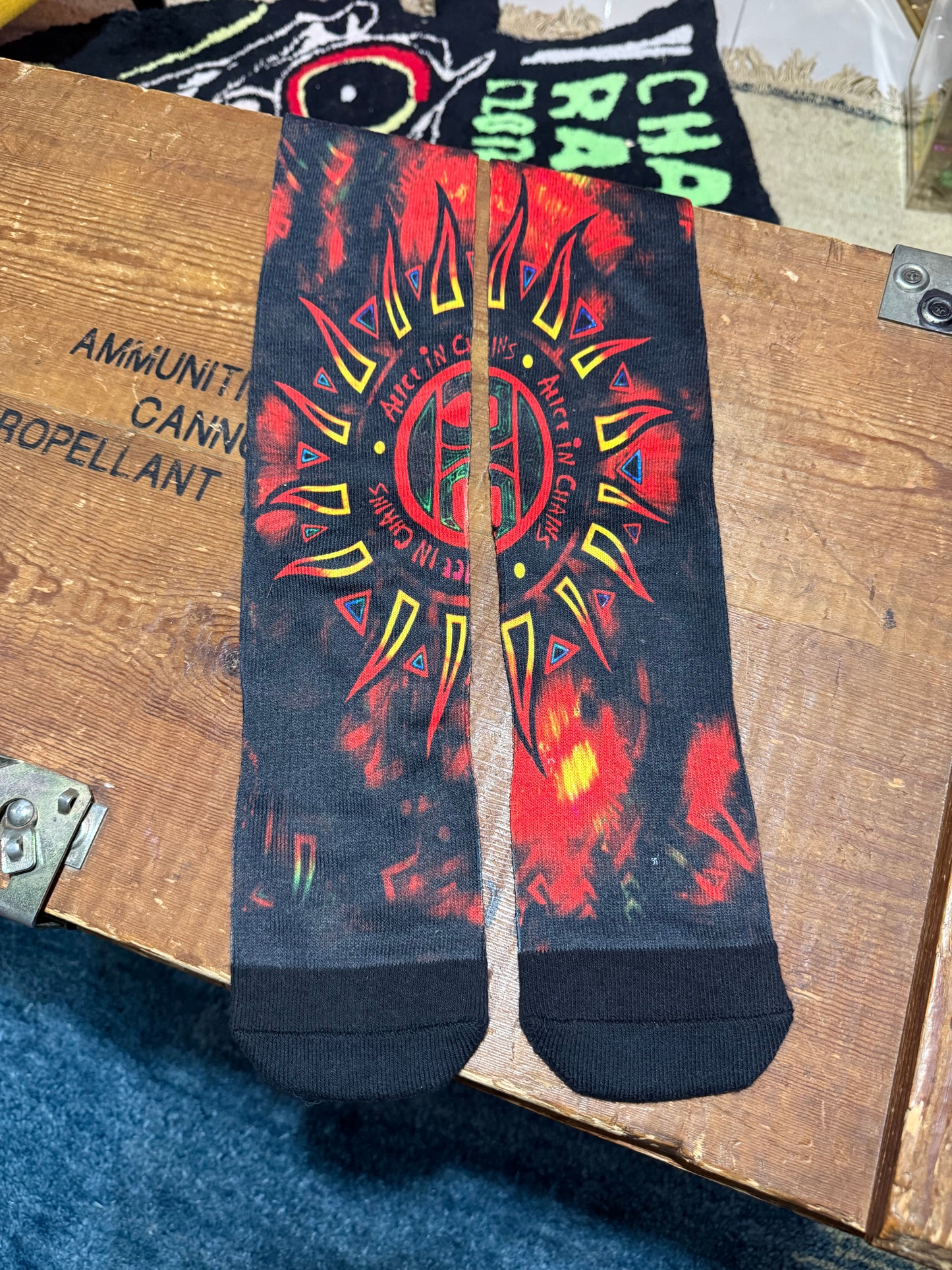 Alice In Chains Band Socks