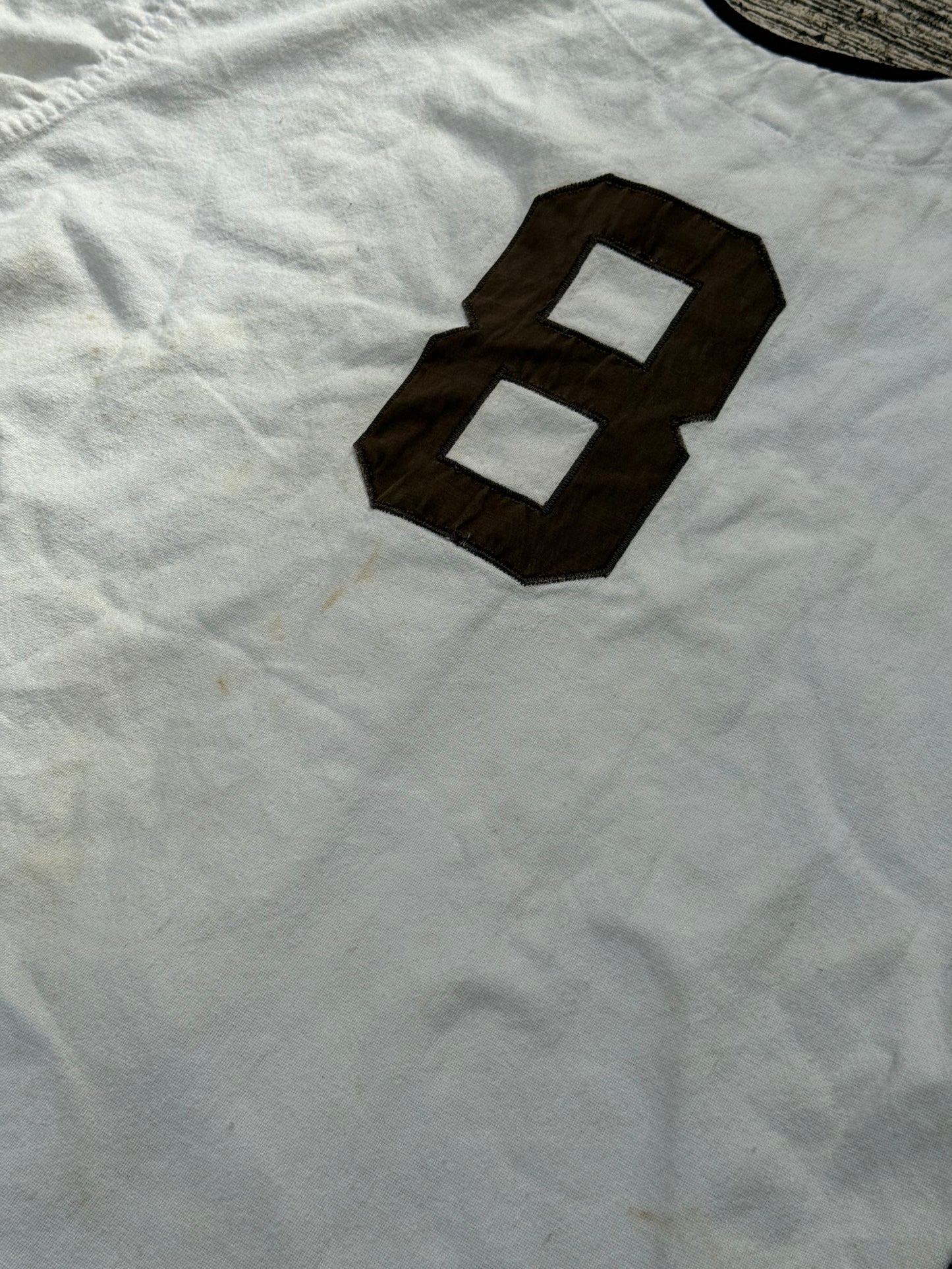 Vintage 1950s–60s Rawlings Baseball Jersey – Heath Felt Lettering Made in USA