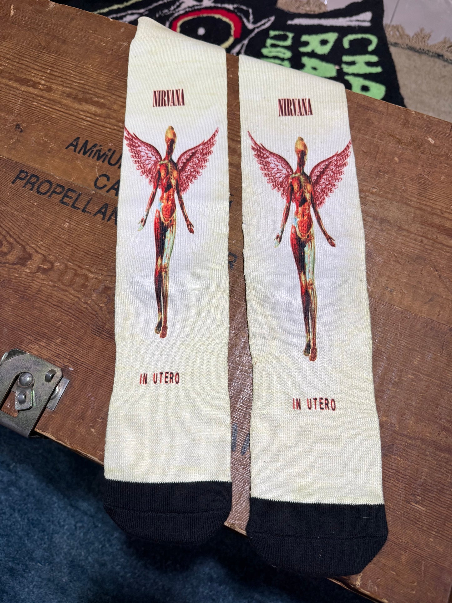 Nirvana Band Socks