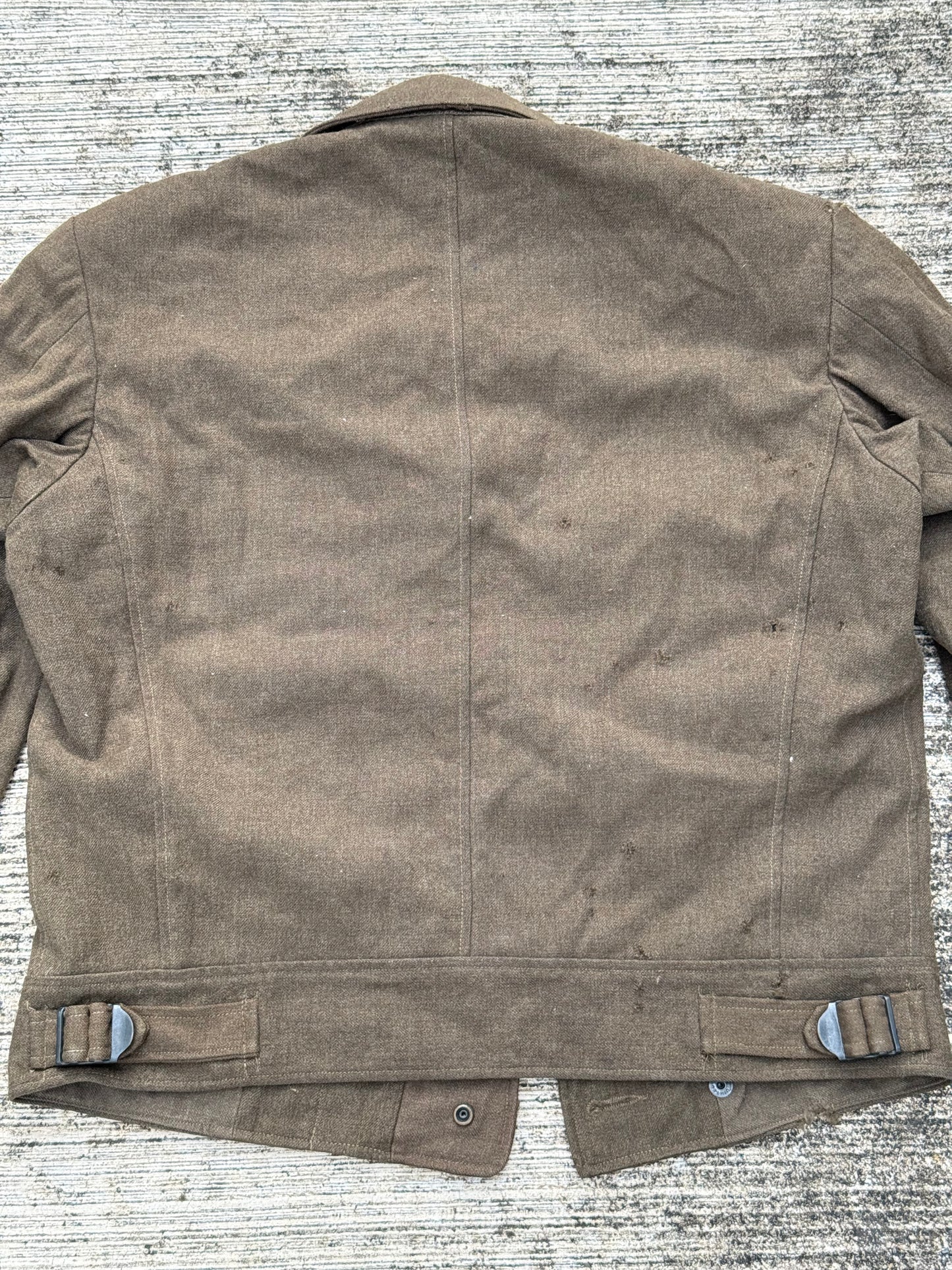 Vintage WWII 1940s U.S. Army Ike Jacket – M1944 Wool Field Jacket Military Olive Drab