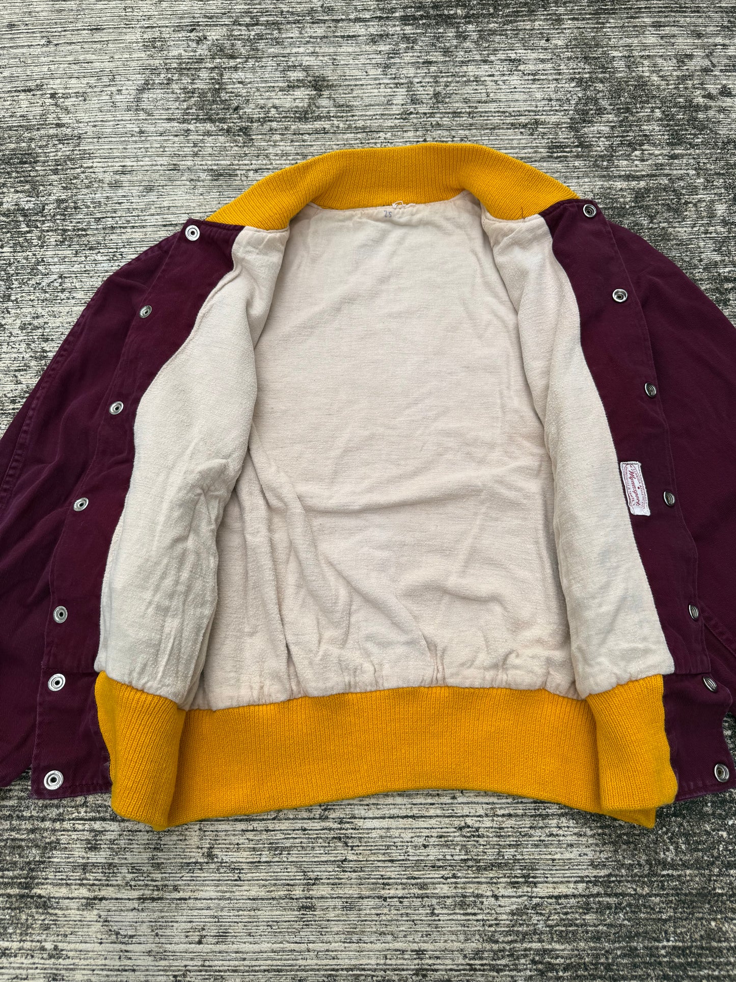 Rare 1950s Wynson’s Varsity Jacket Classic American Athletic Wear
