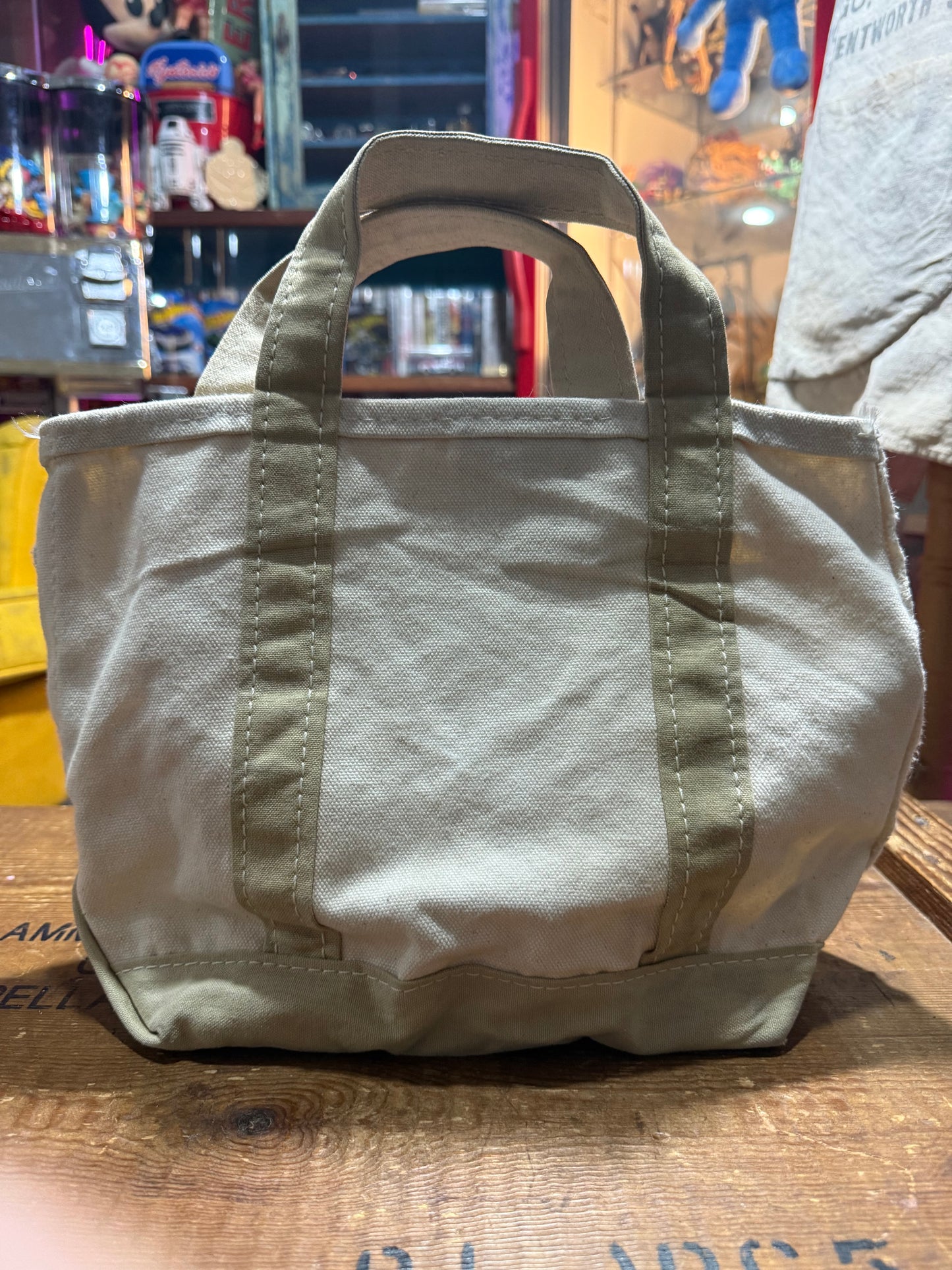 Vintage LL Bean Boat and Tote Canvas Bag