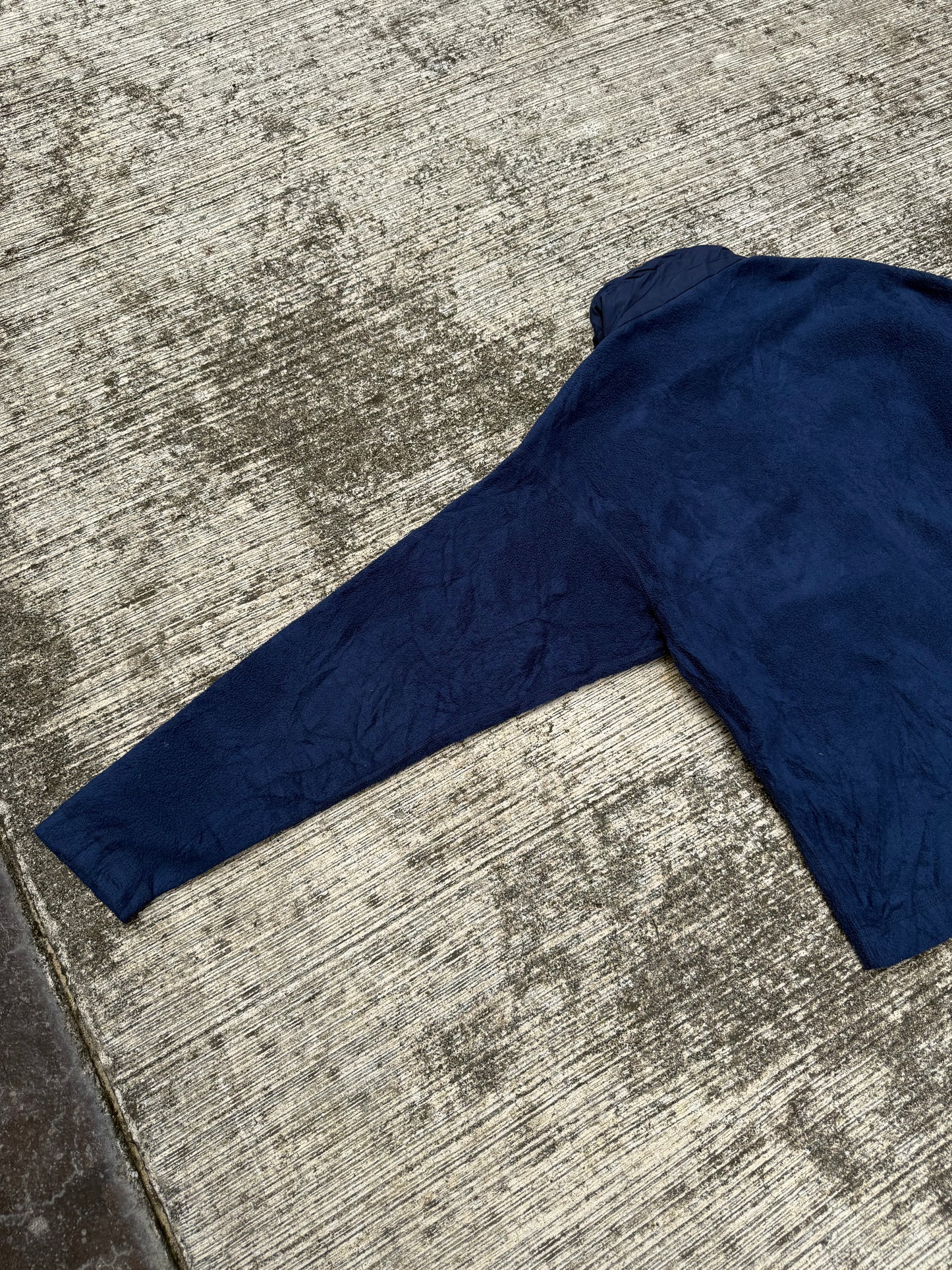 Vintage Patagonia Synchilla Fleece Jacket Navy Blue Made in USA