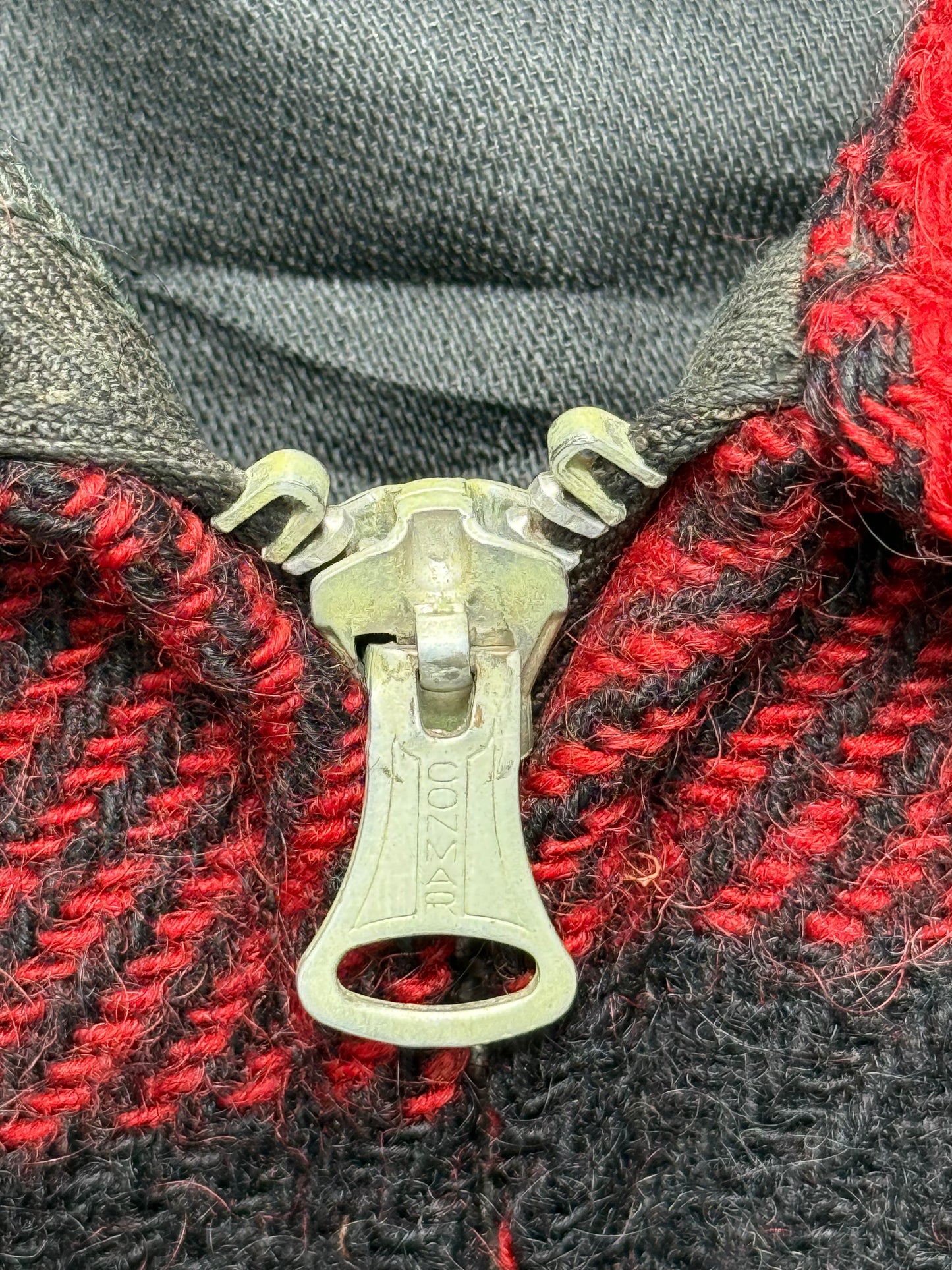 Rare 1940s–50s Big Yank Buffalo Plaid Wool Jacket