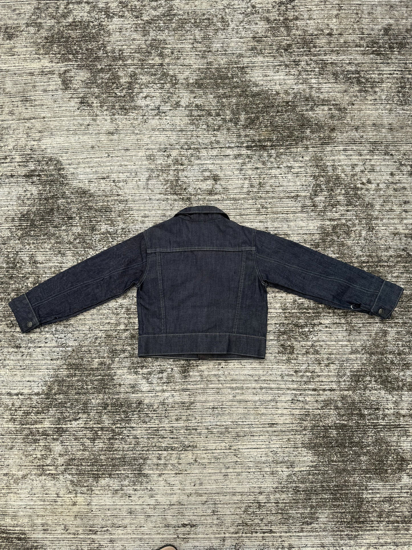 Vintage Sears Toughskins Boys Selvedge Denim Jacket Made in USA