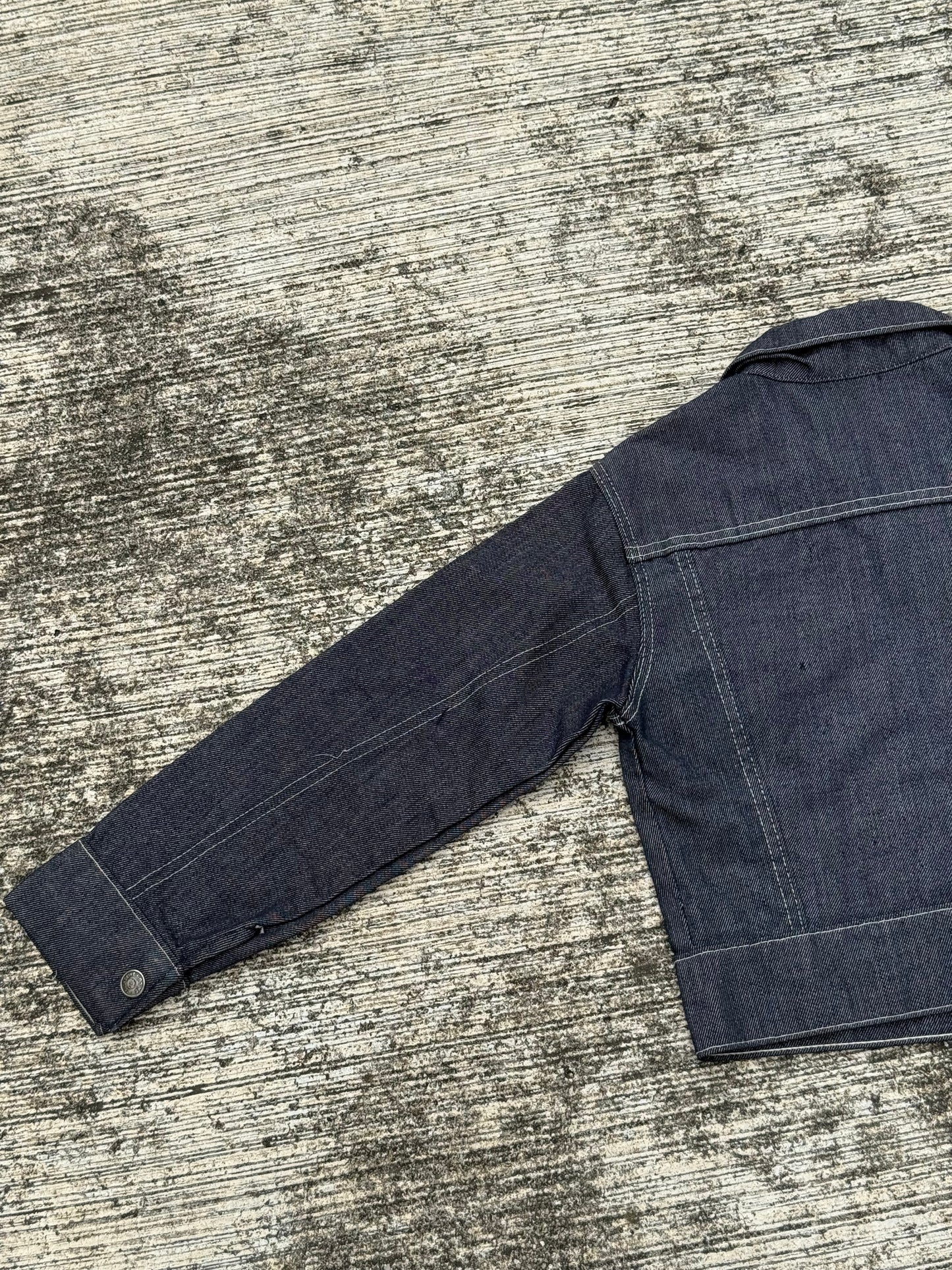 Vintage Sears Toughskins Boys Selvedge Denim Jacket Made in USA